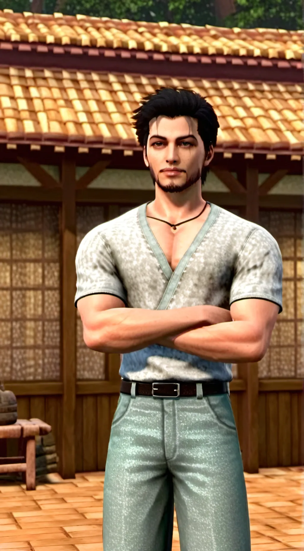 ai character: drift Luke  background