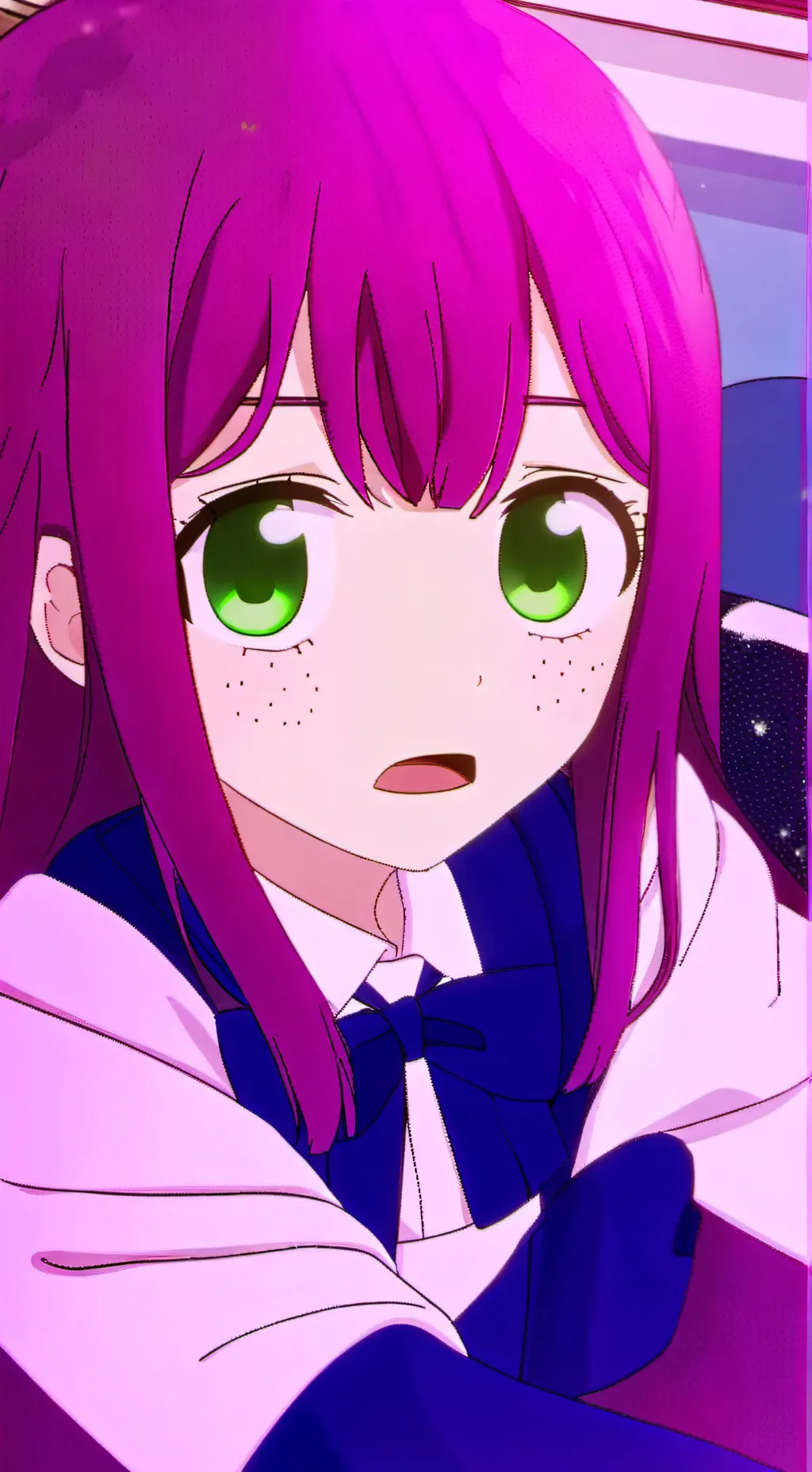 ai character: Annoying sister  background