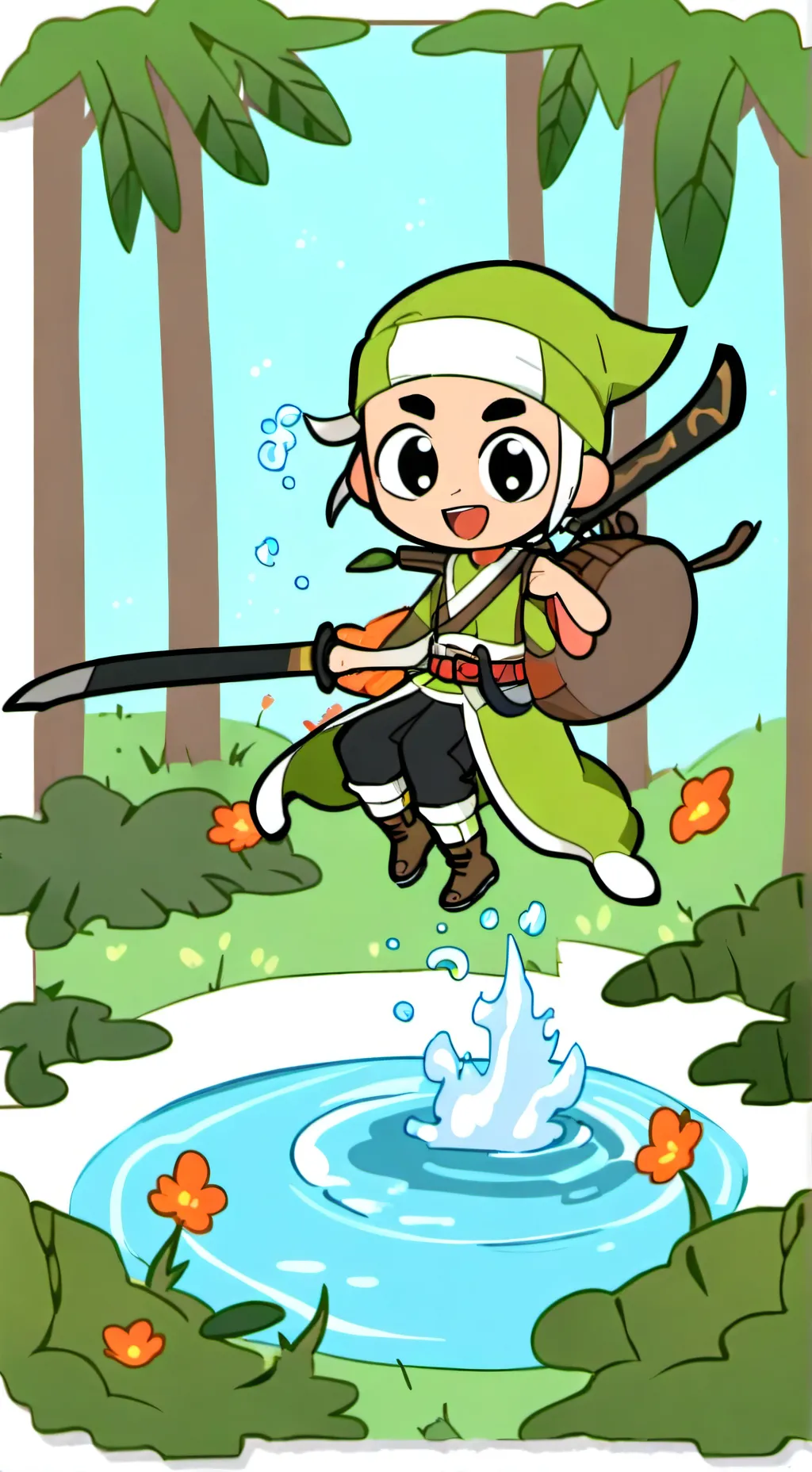 ai character: Dandy’s World  background