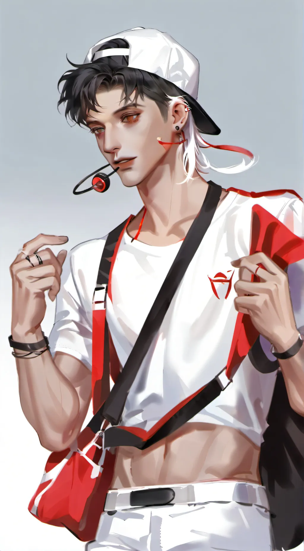 ai character: Rap God  background