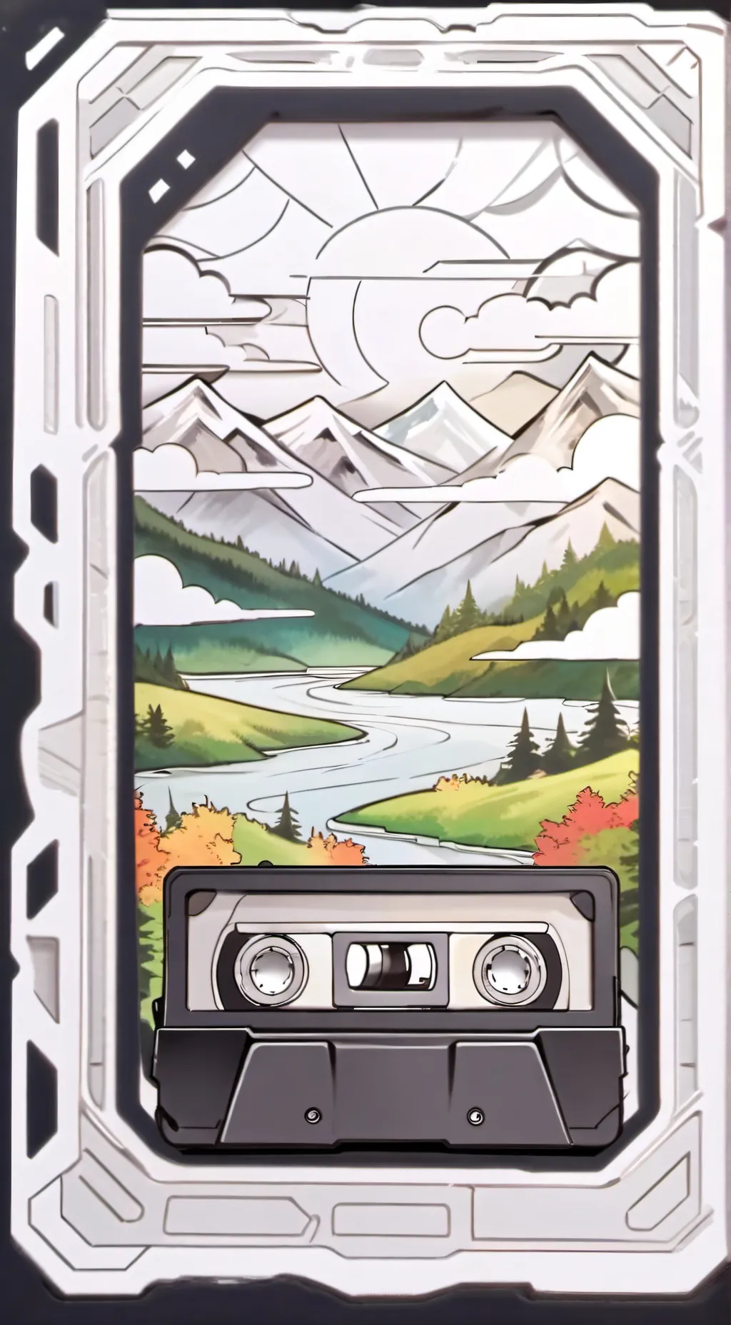 ai character: Dandy background