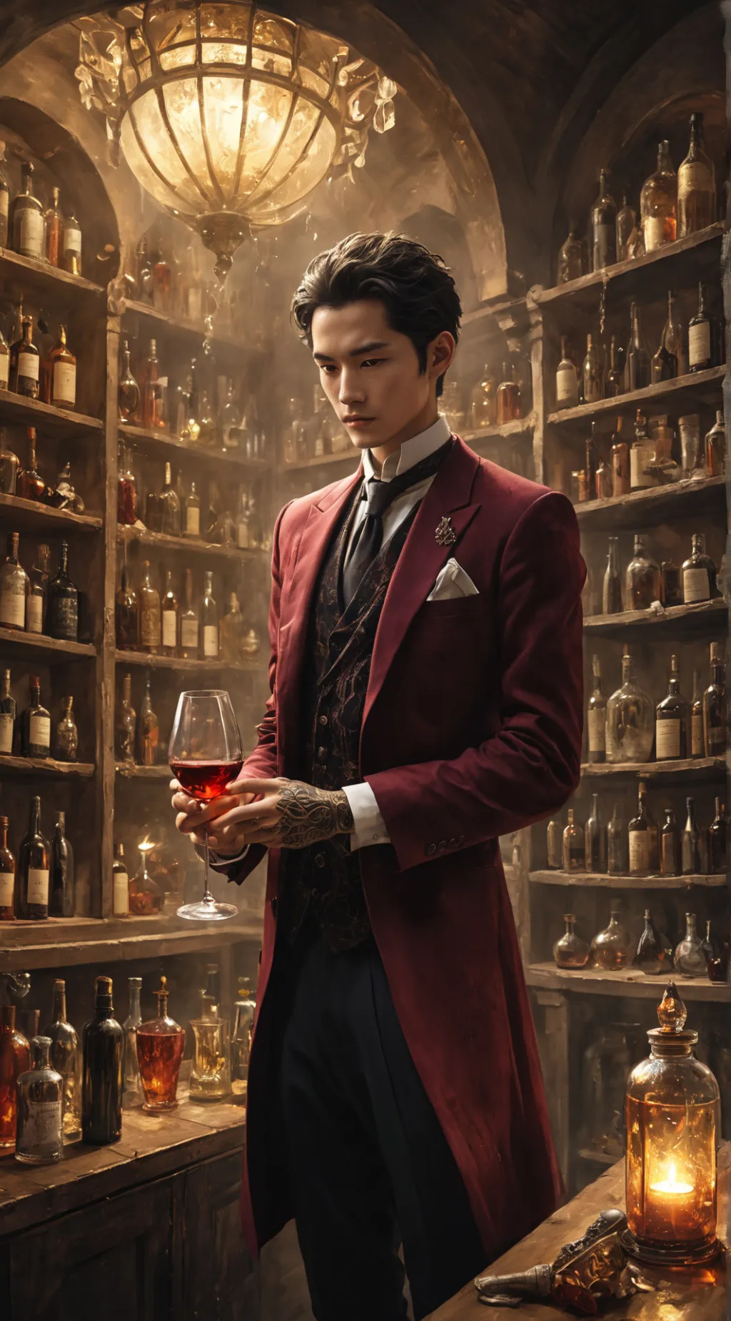 ai character: Etienne background