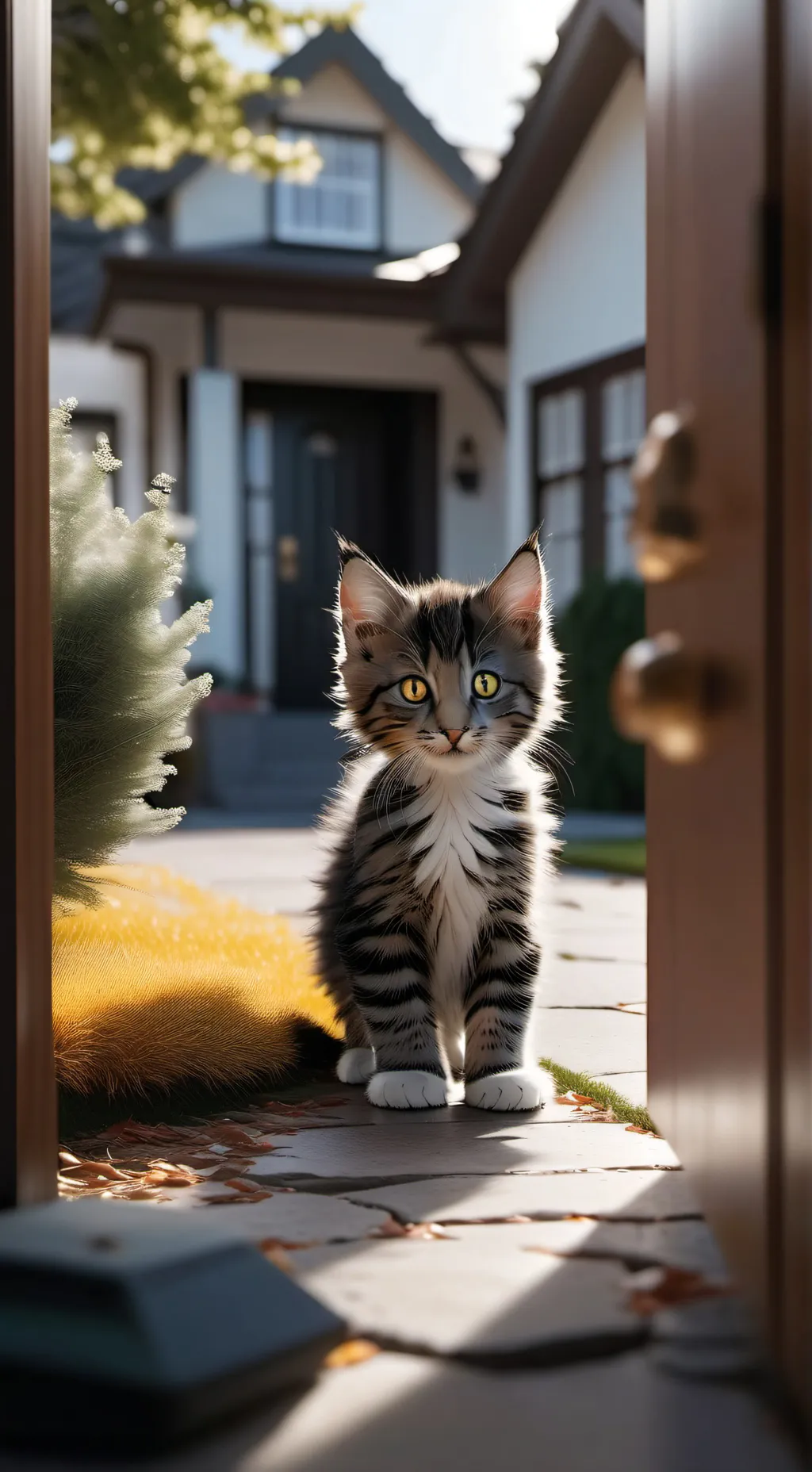 ai character: gato fofo (thais) background