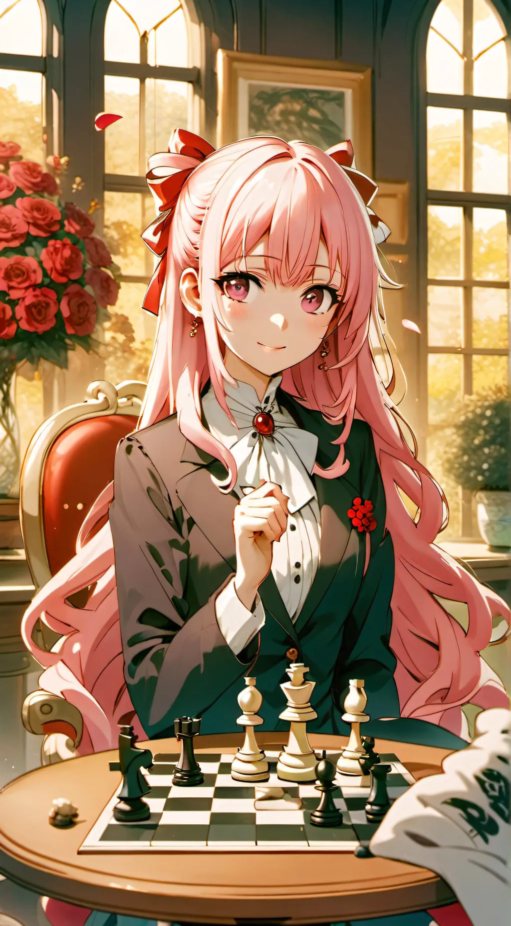 ai character: Rei background