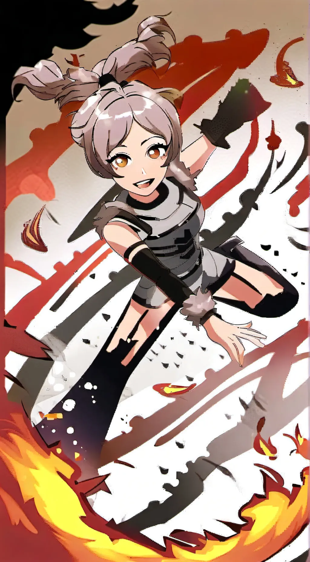 ai character: Mha villain background