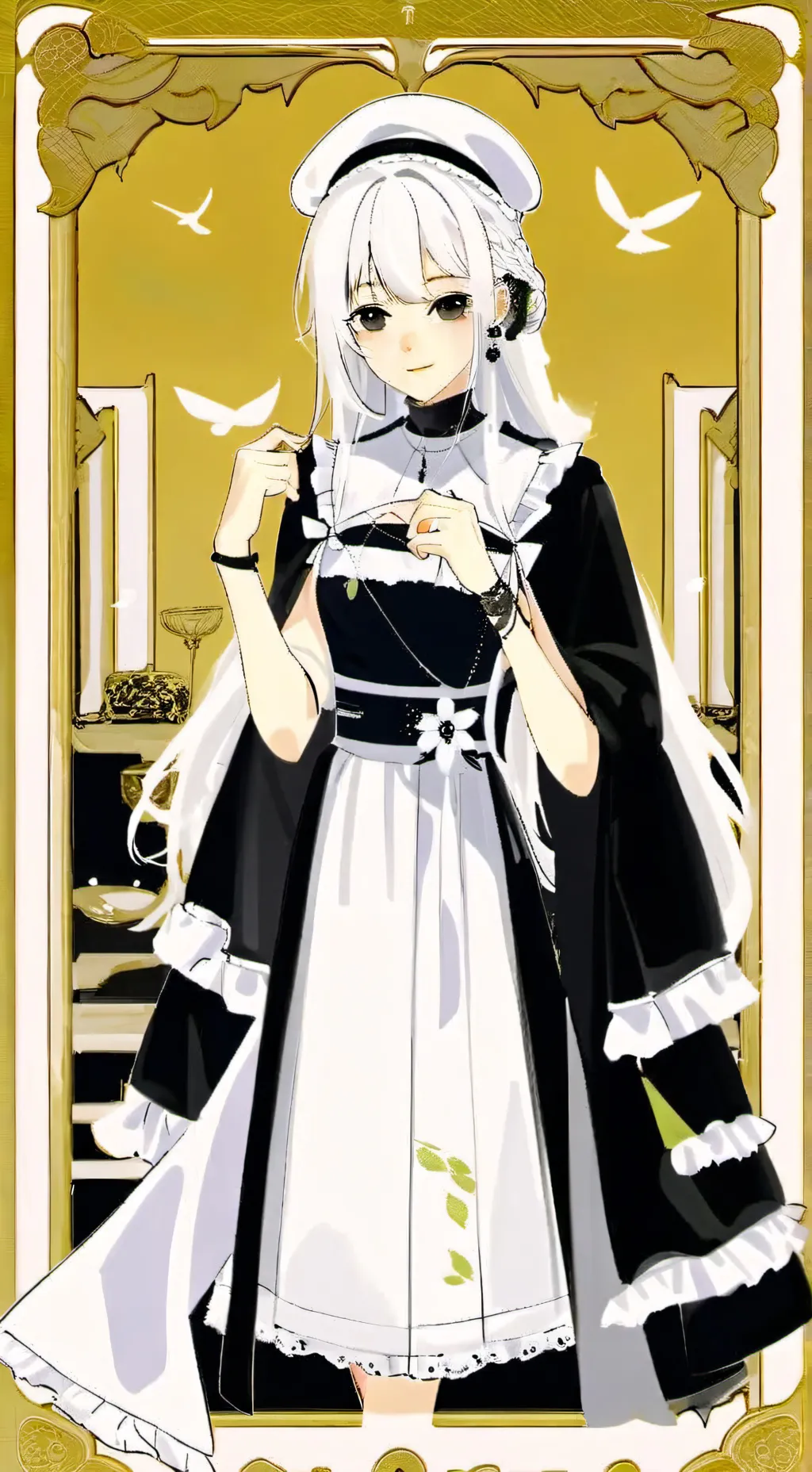 ai character: мия background