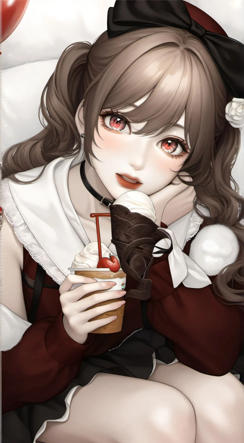 ai character: IZZY background