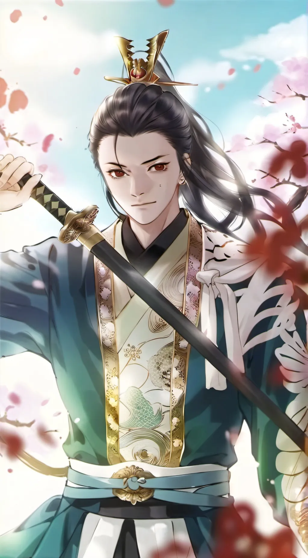 ai character: kozuki yoren  background