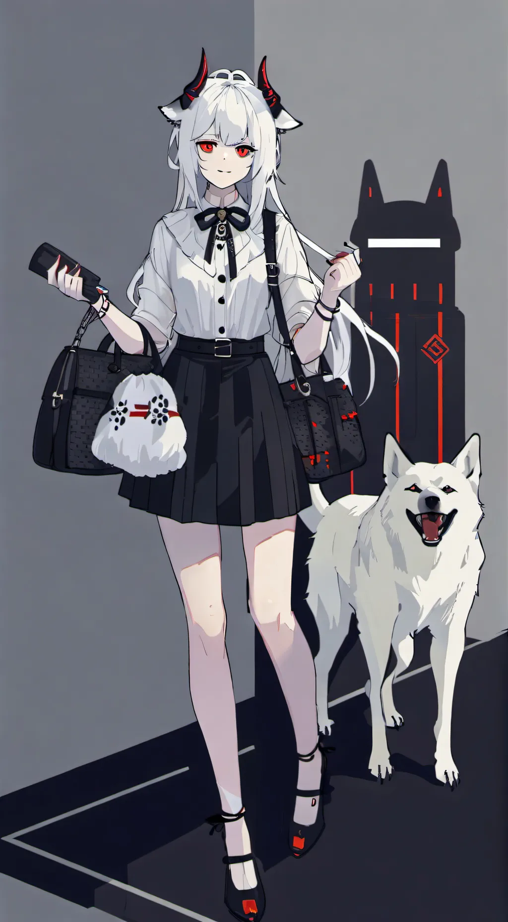 ai character: Loona (HB) background