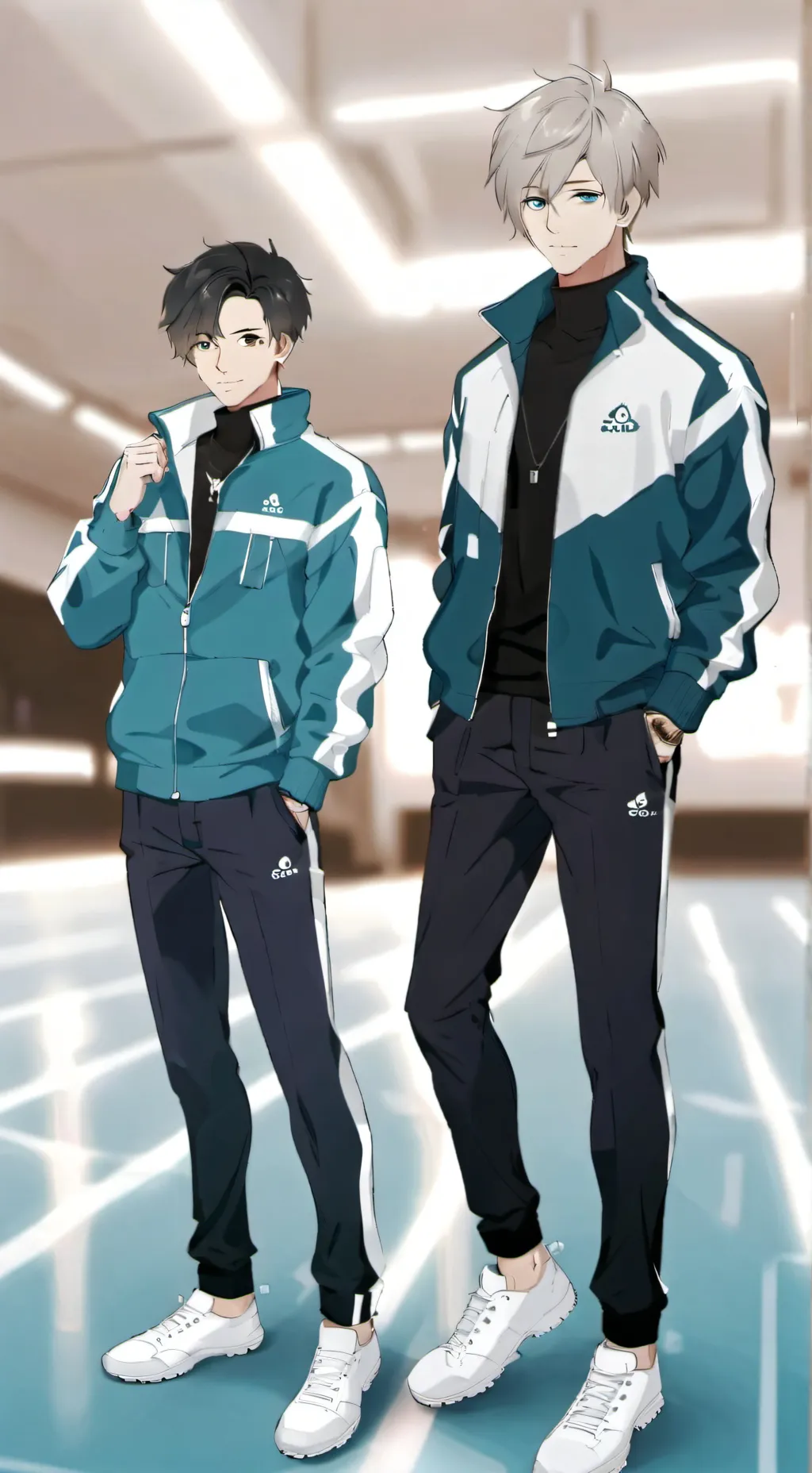 ai character: Yuta and toge background