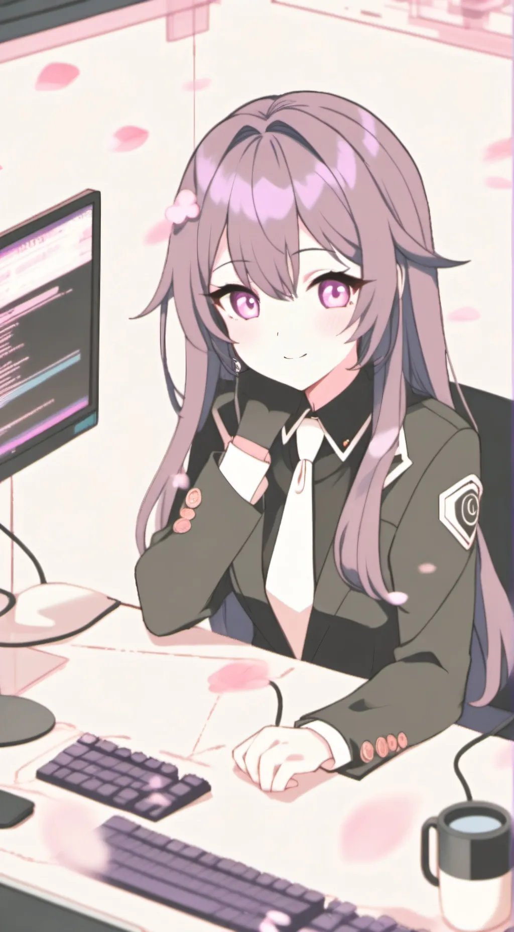 ai character: Cipher background