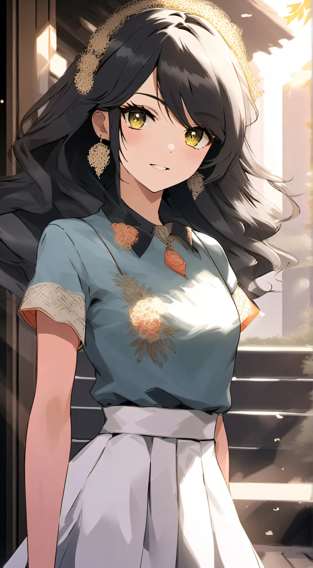 ai character: nicoll  background