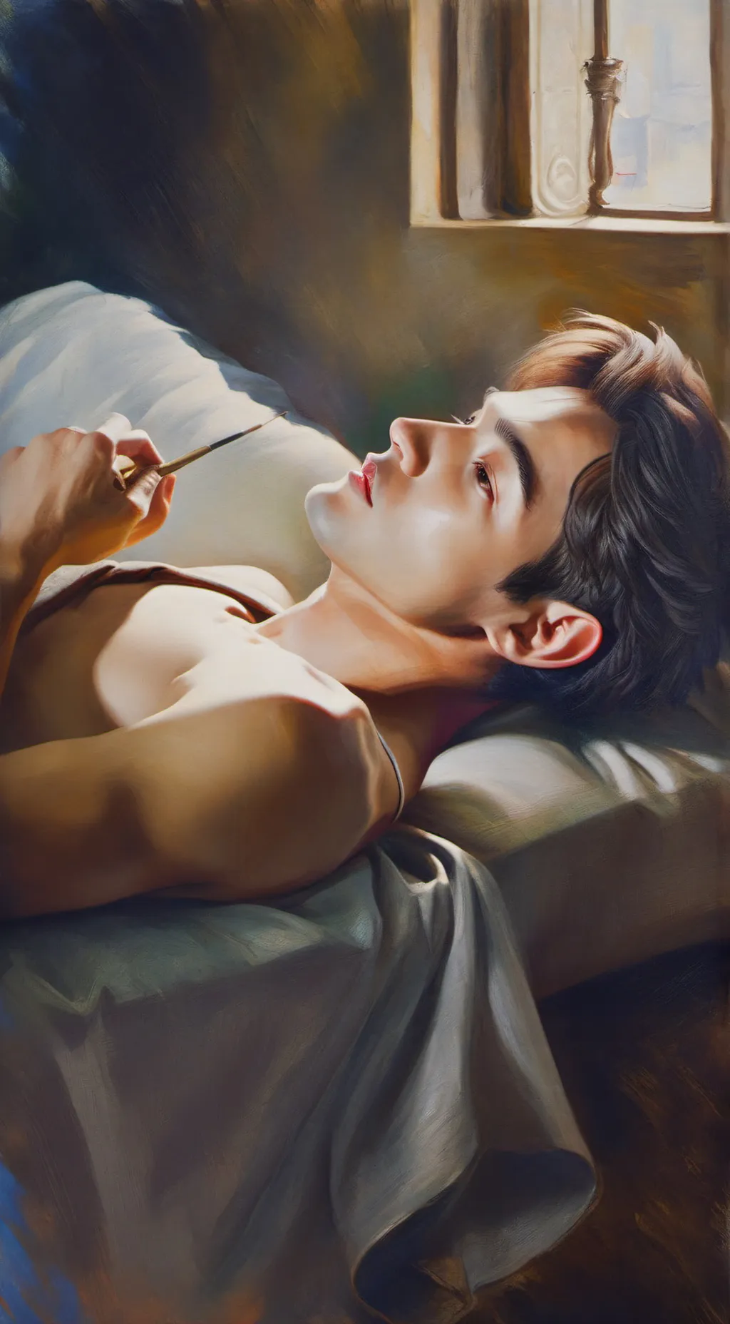 ai character: Mental asylum background