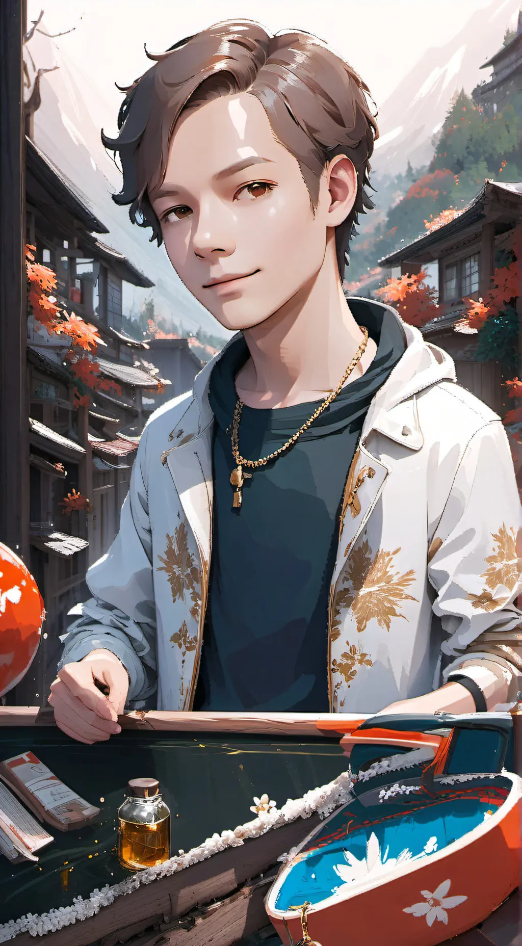 ai character:  jacob background