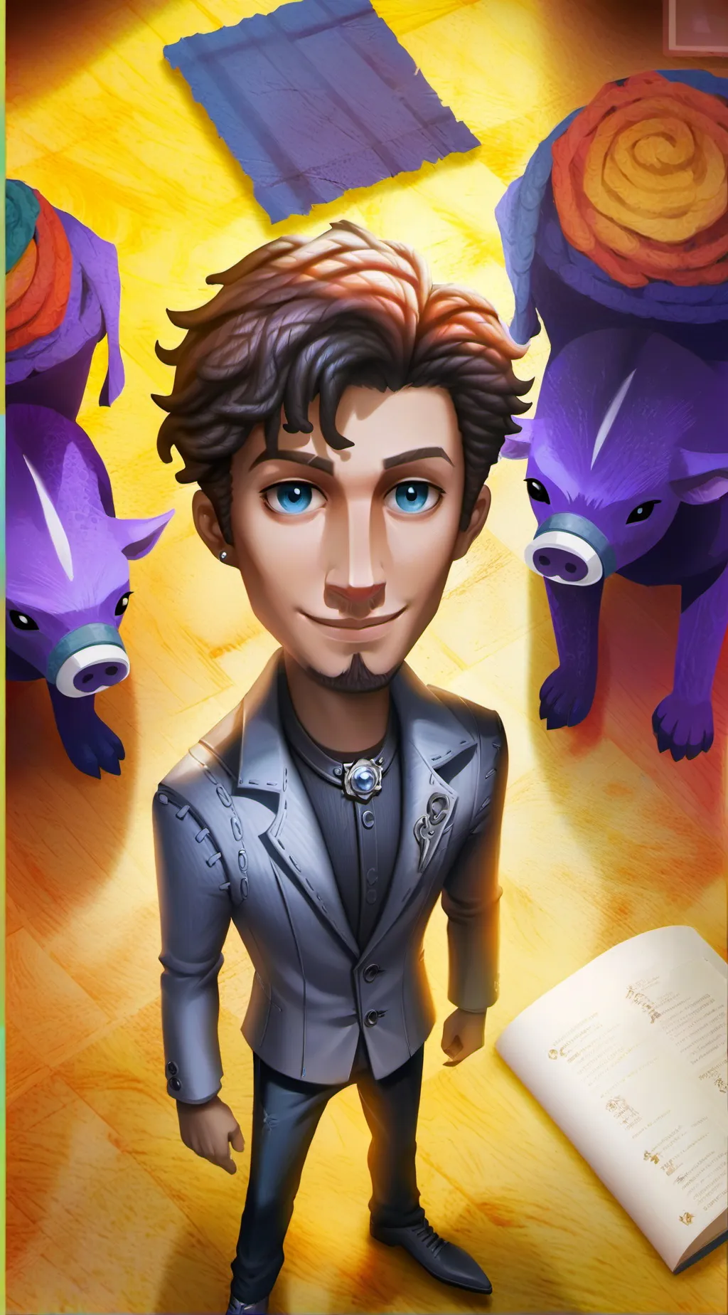 ai character: Emilio background