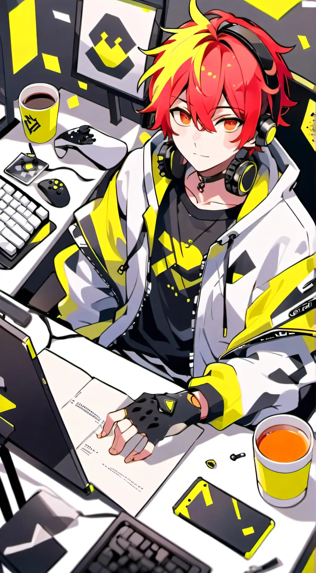 ai character: Leo background