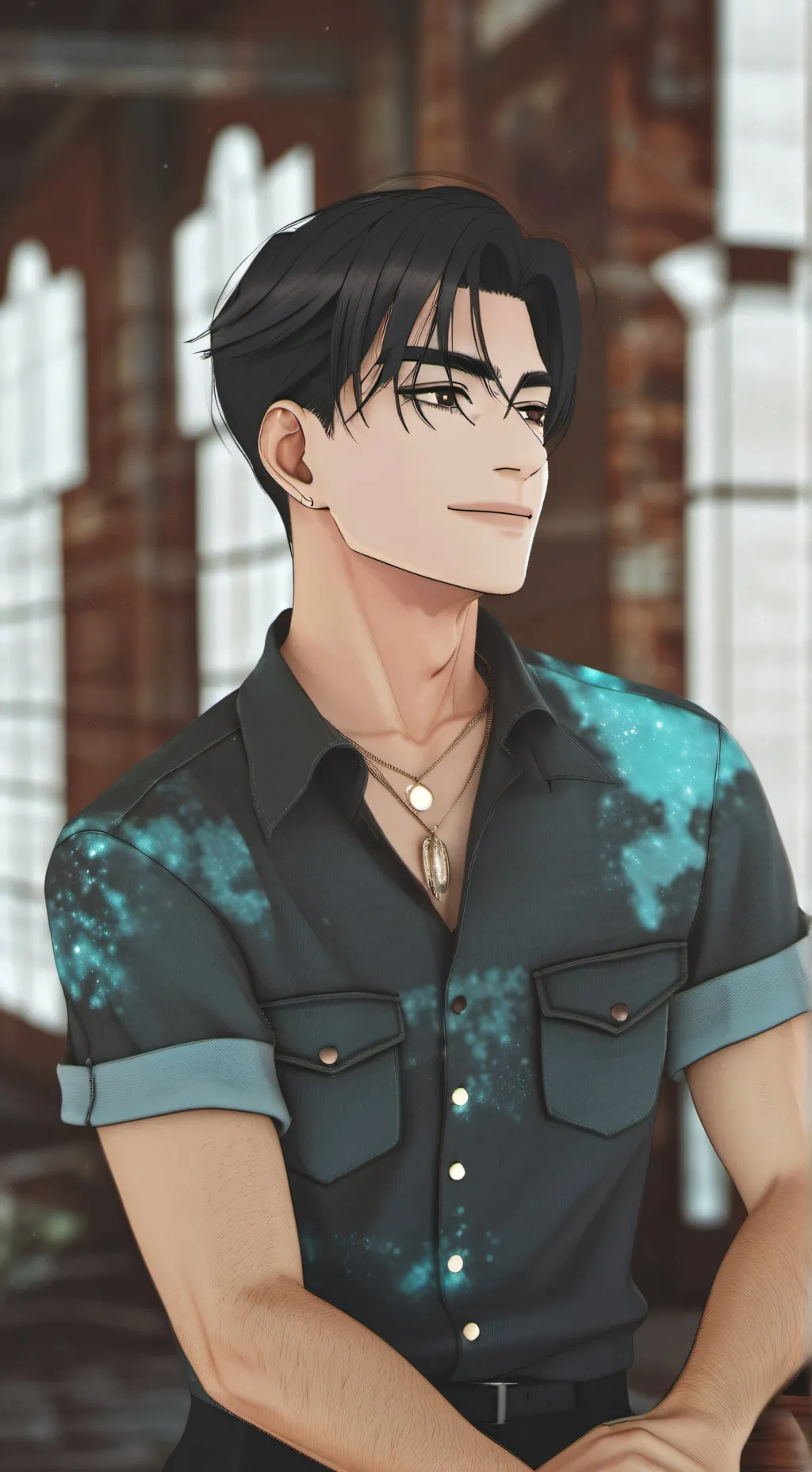 ai character: дима background