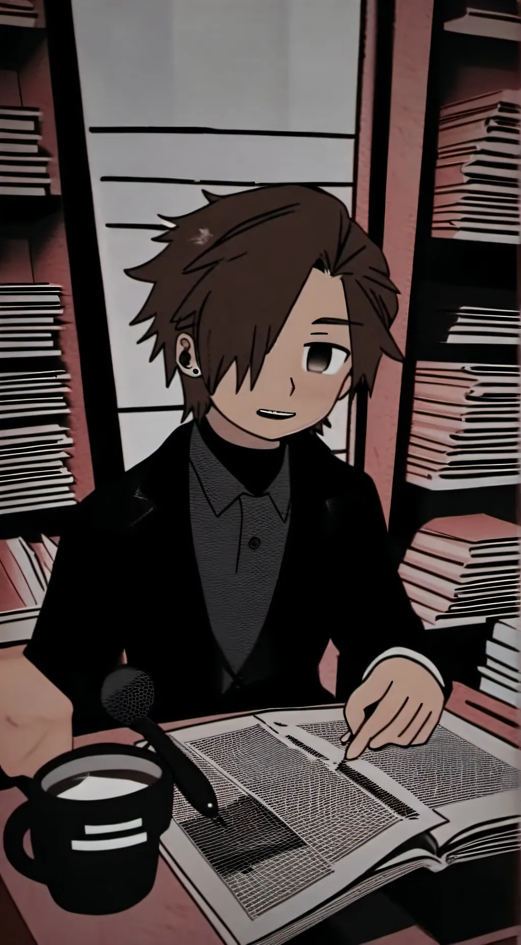 ai character: Dax background