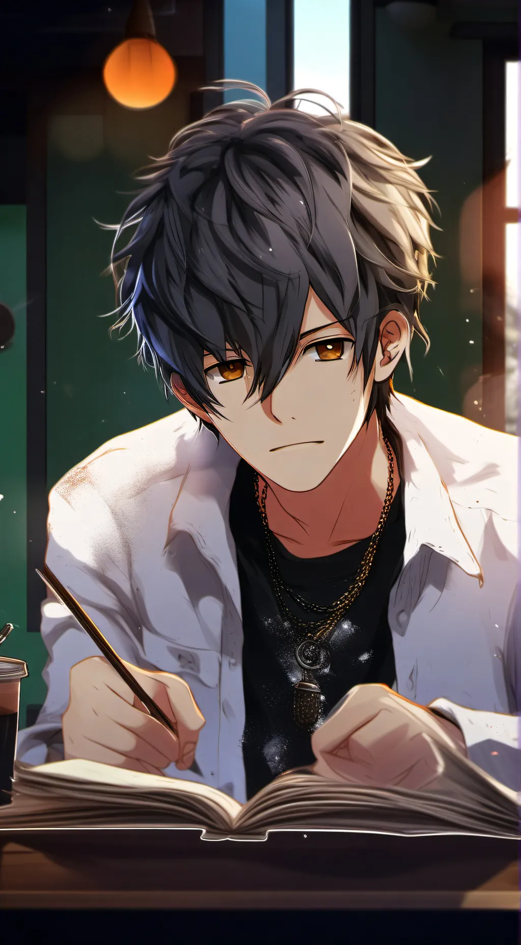 ai character: zack background