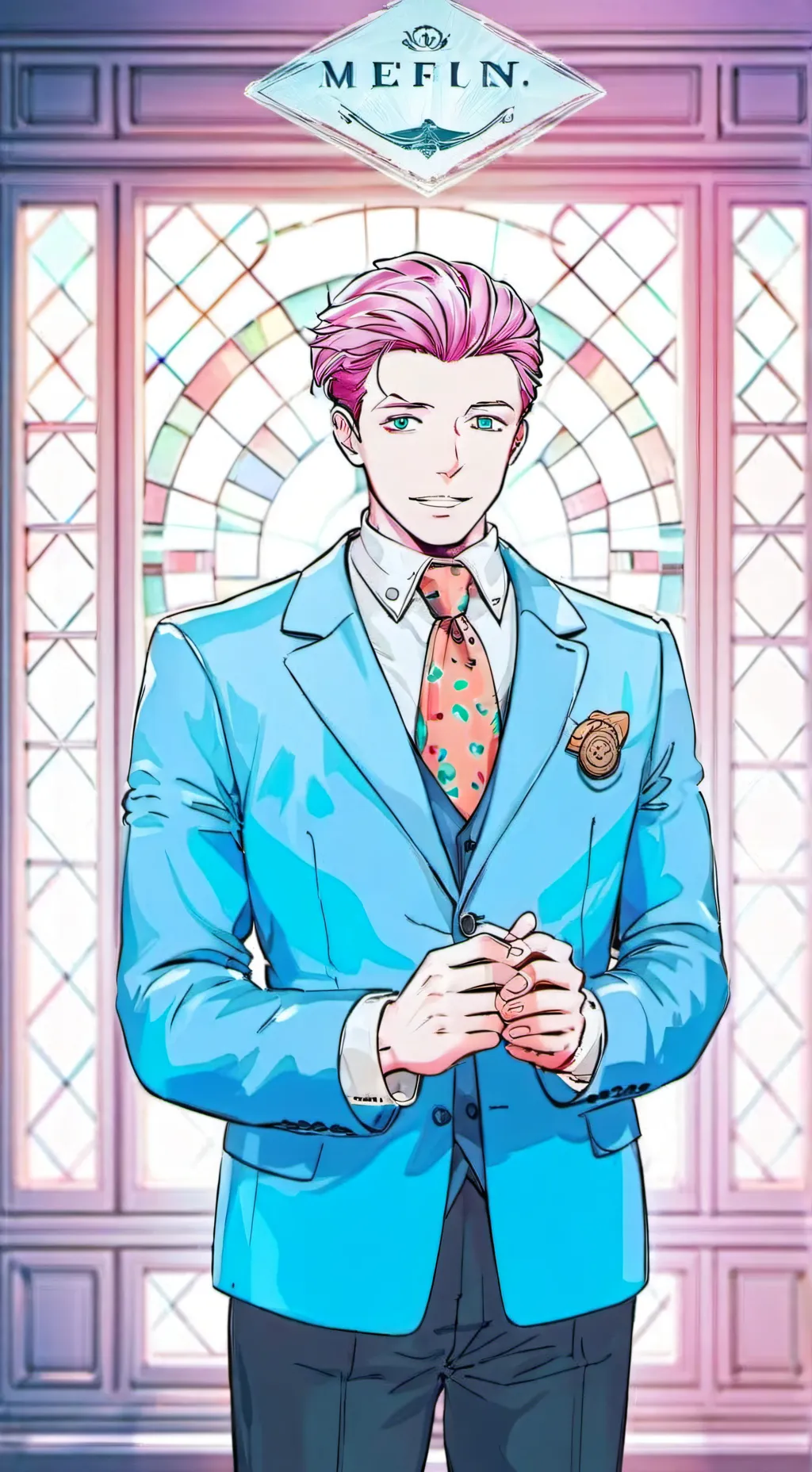 ai character: Max background