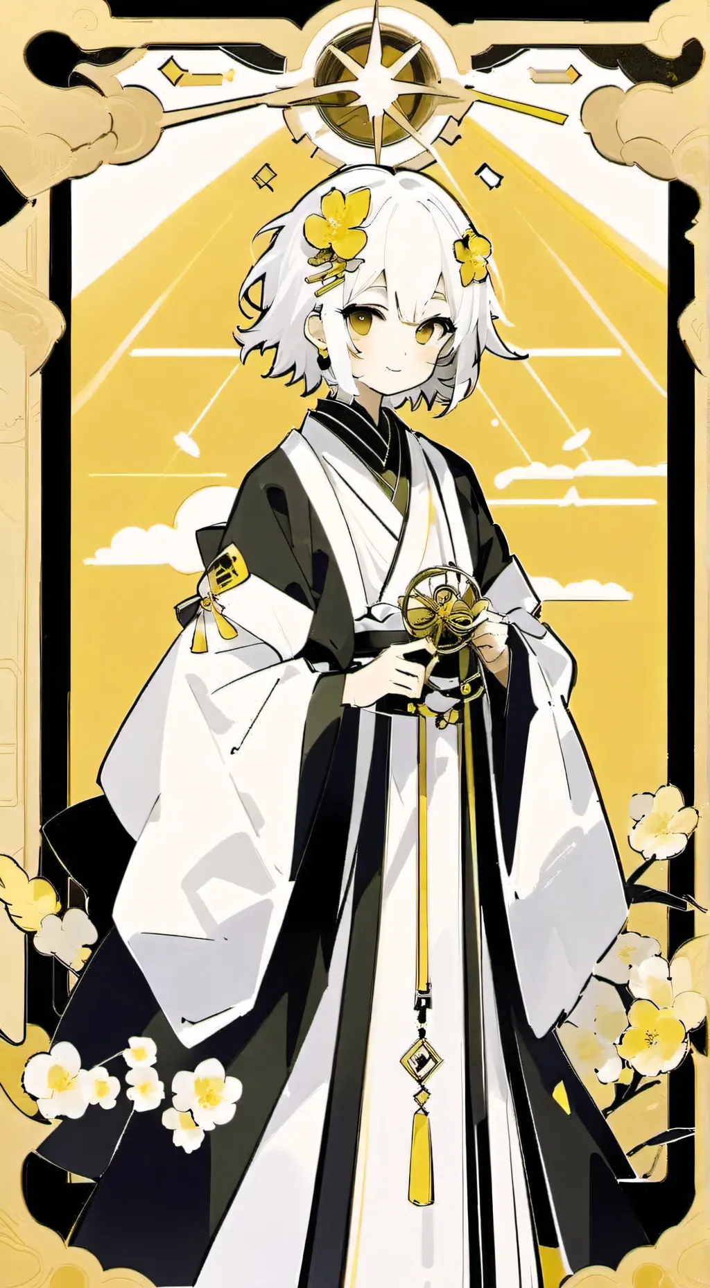 ai character: kny background