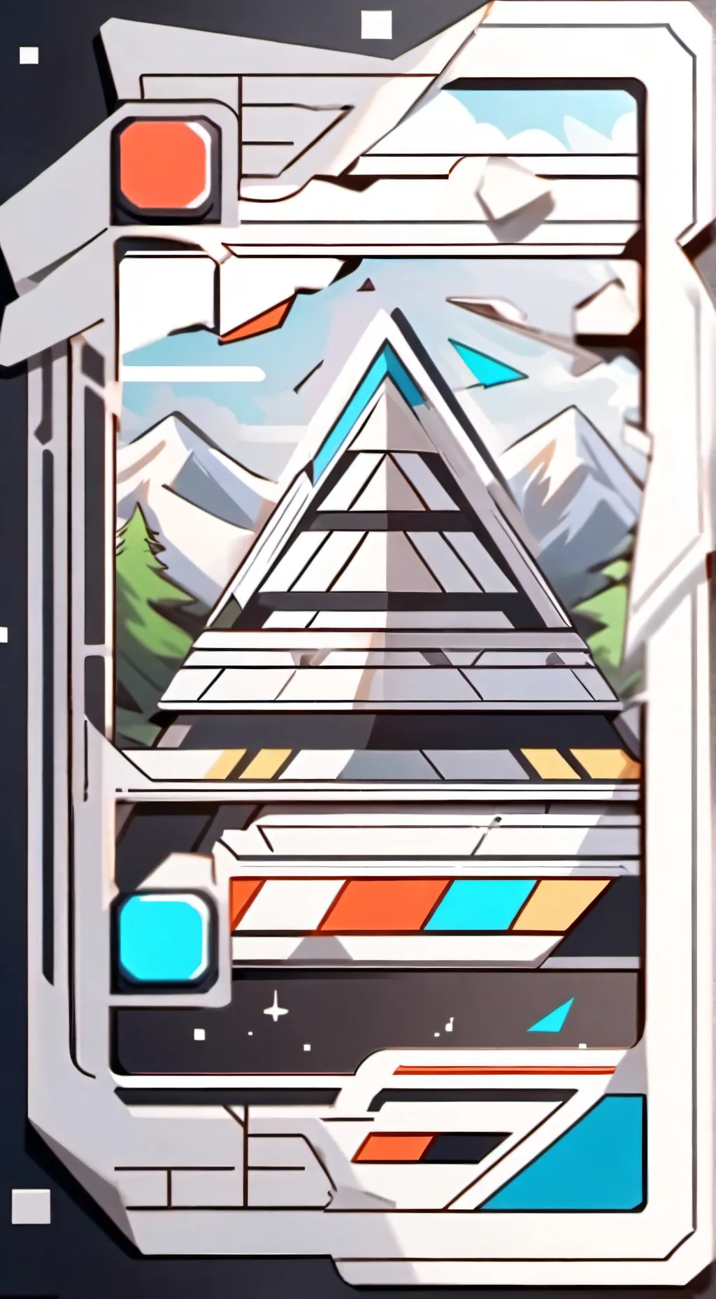 ai character: Vee's gameshow background