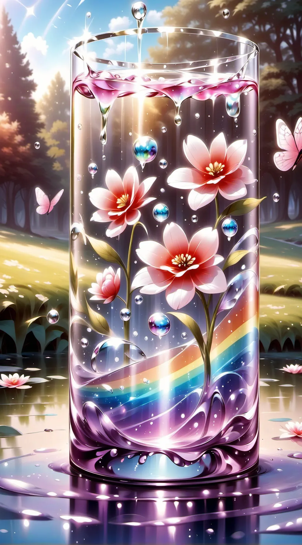 ai character: DW! (POWER AU!) background