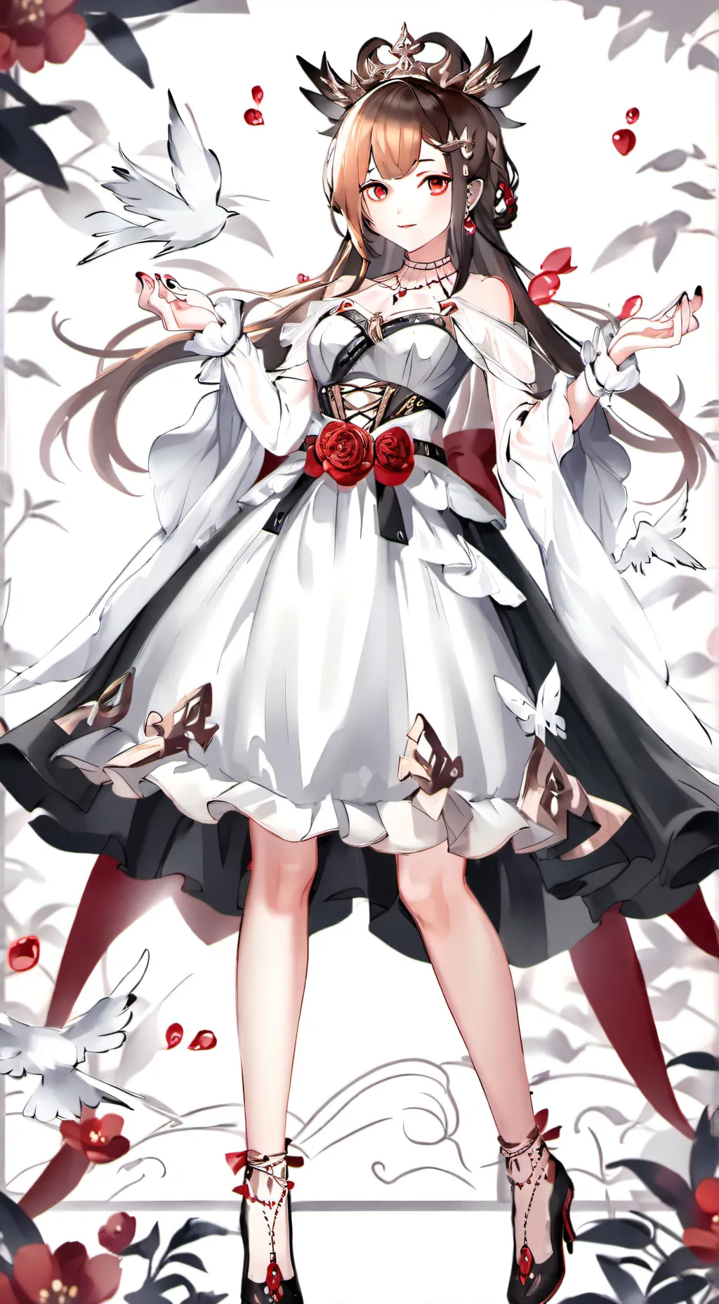 ai character: Mha sister/brother background