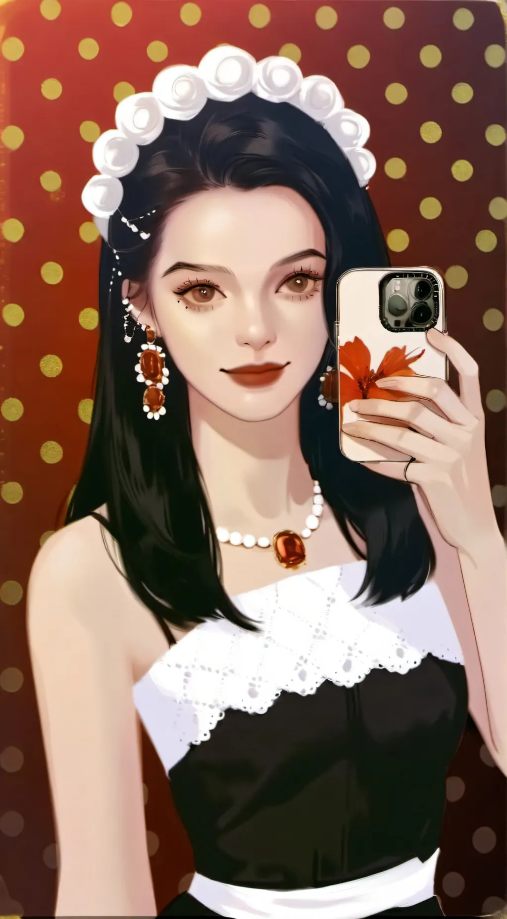 ai character: Mariana background