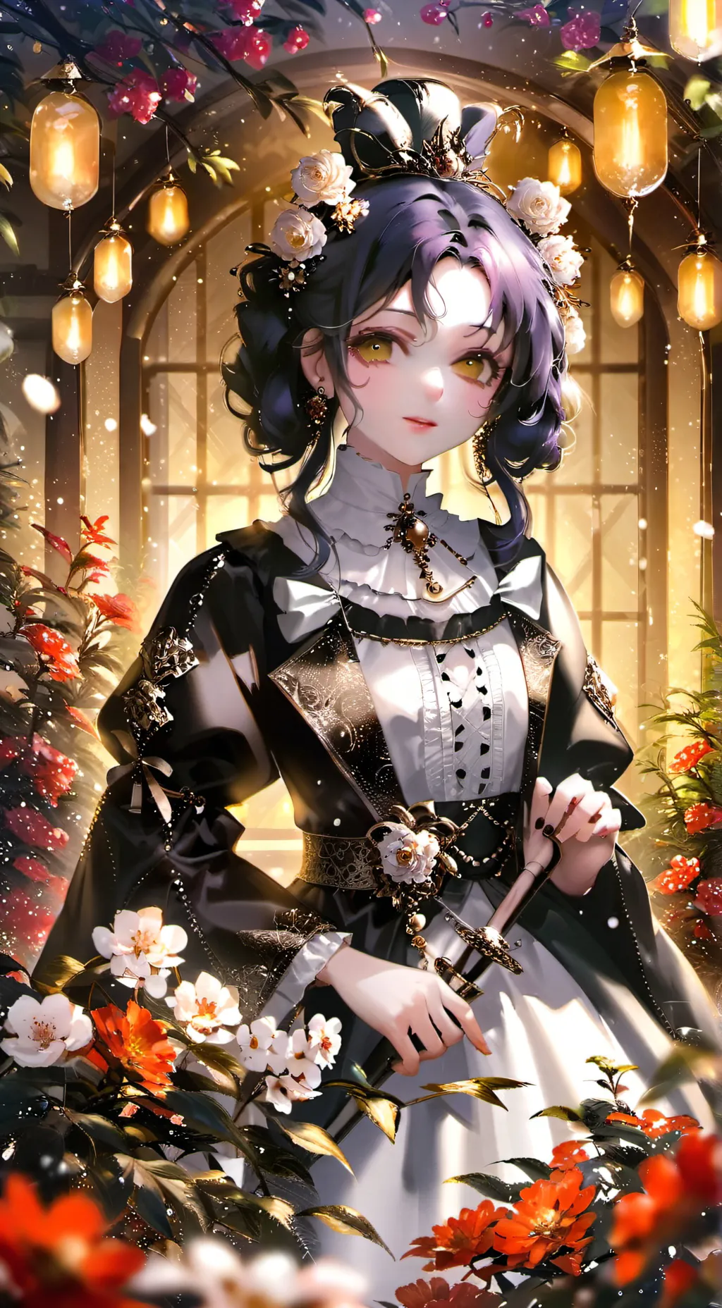 ai character: bakugo background