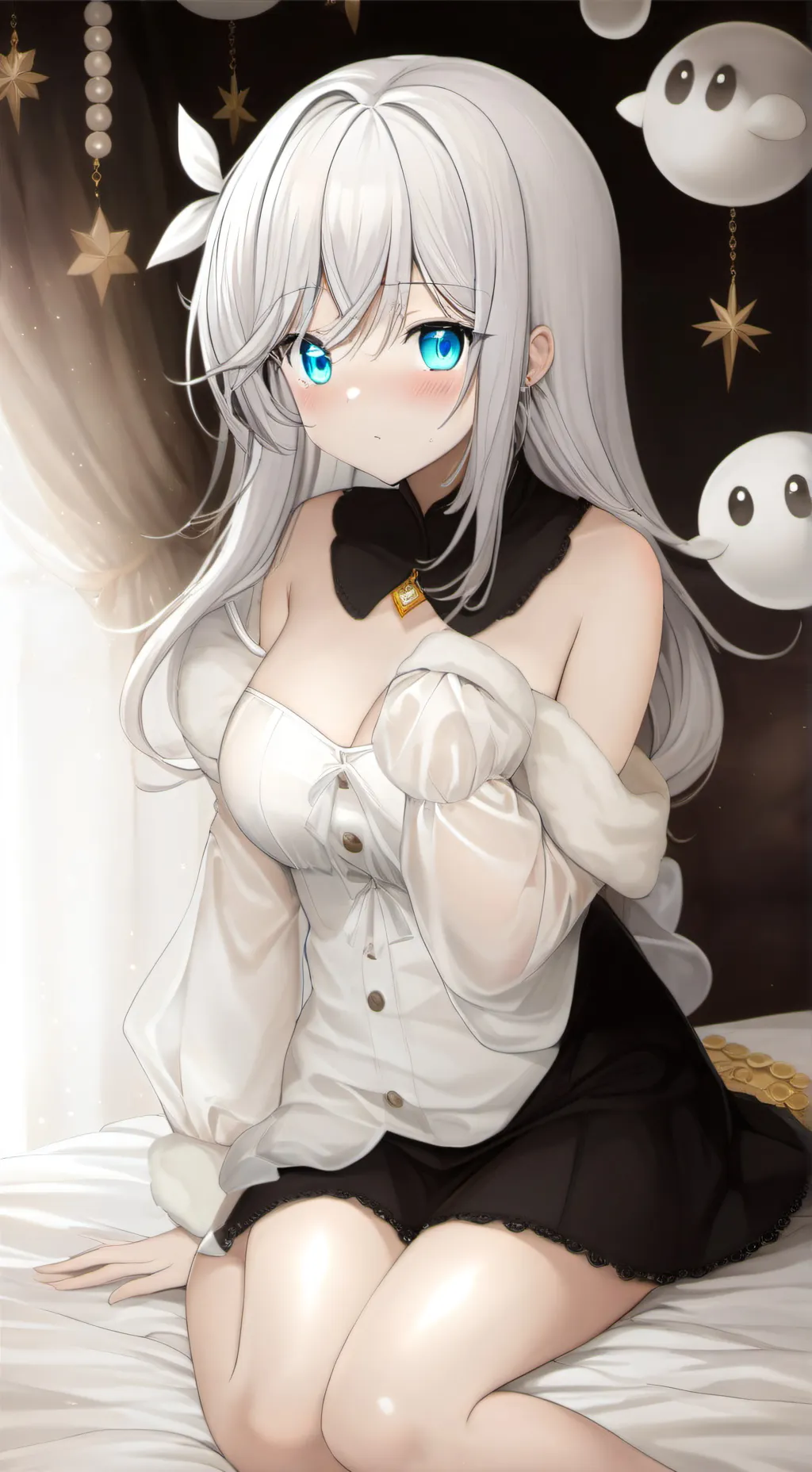 ai character: Luna background