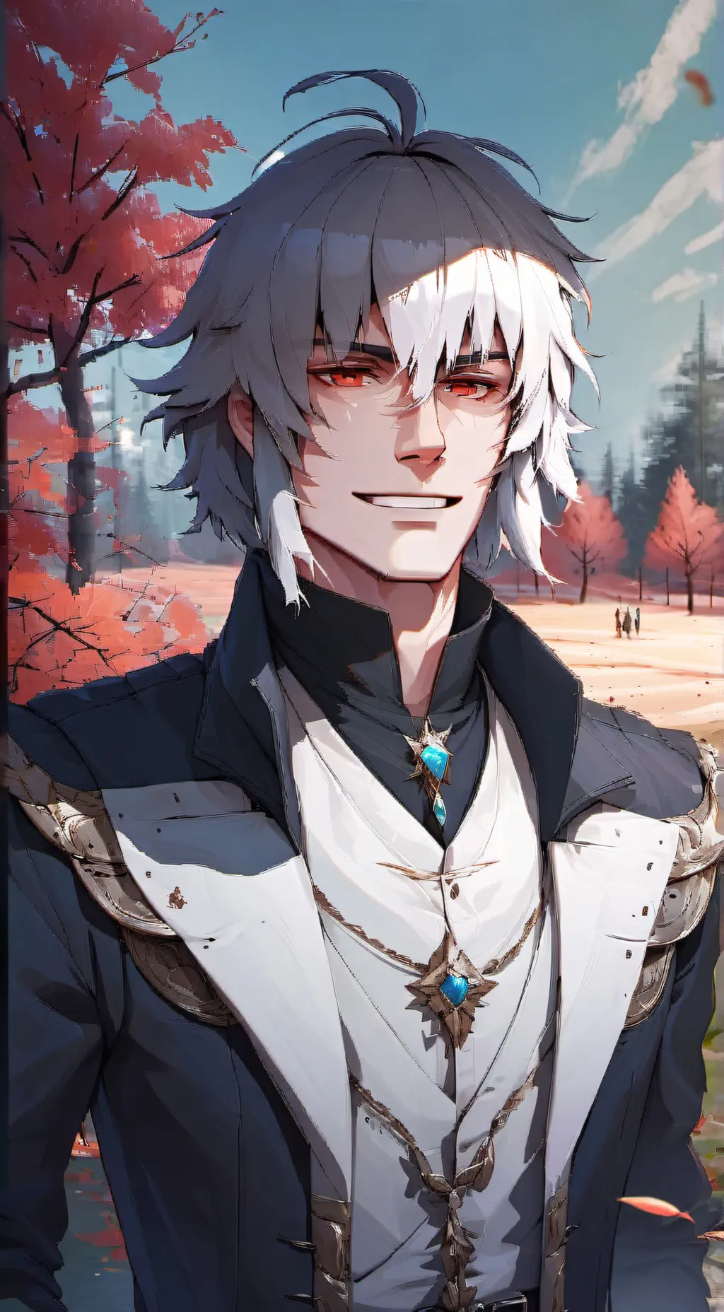 ai character: ShigaZawa background