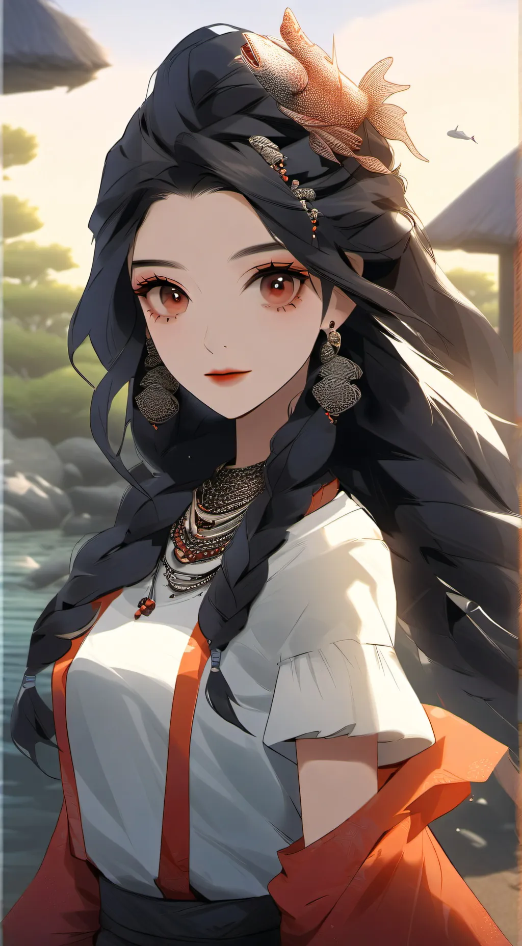 ai character: Chin-U background