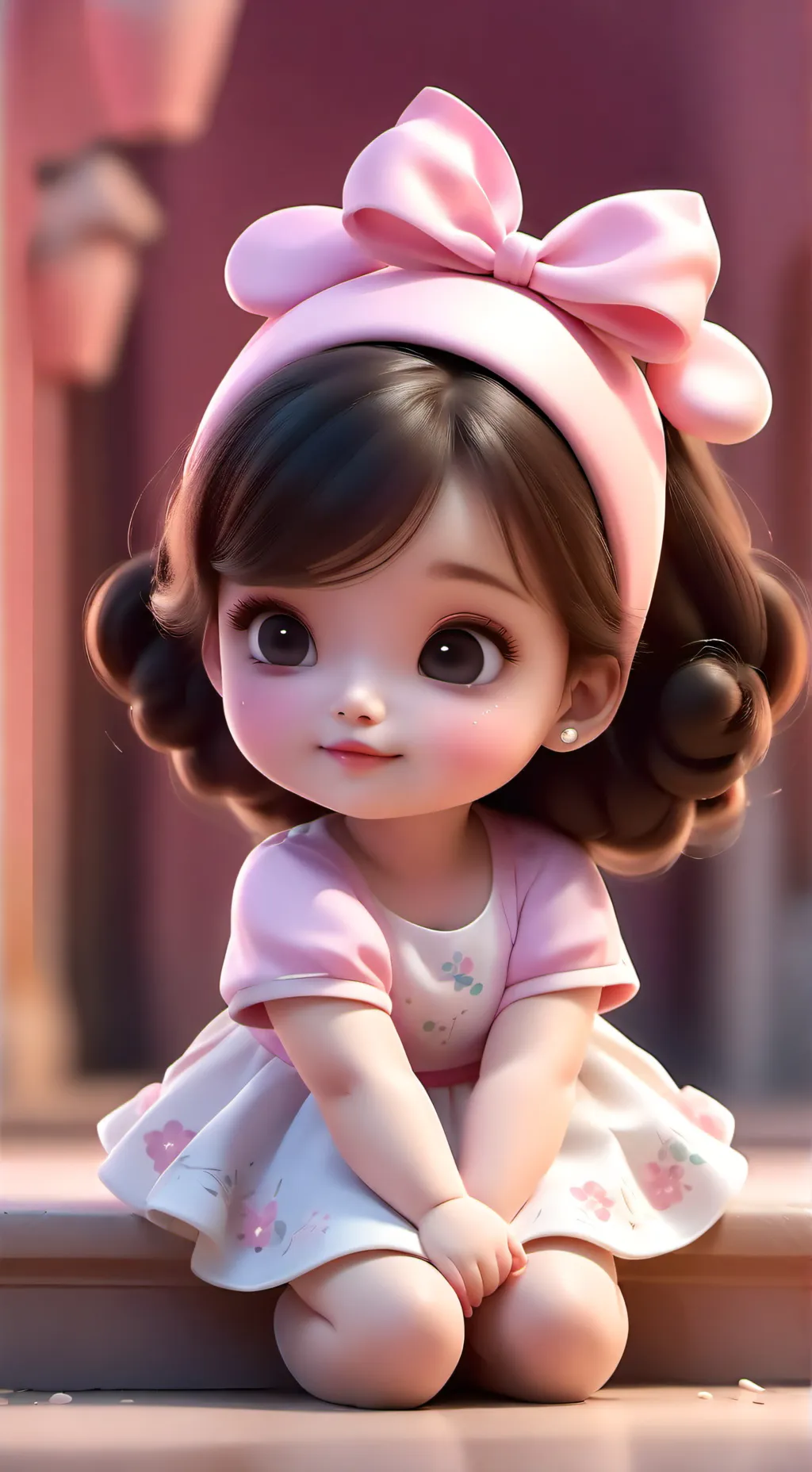 ai character: Lily background