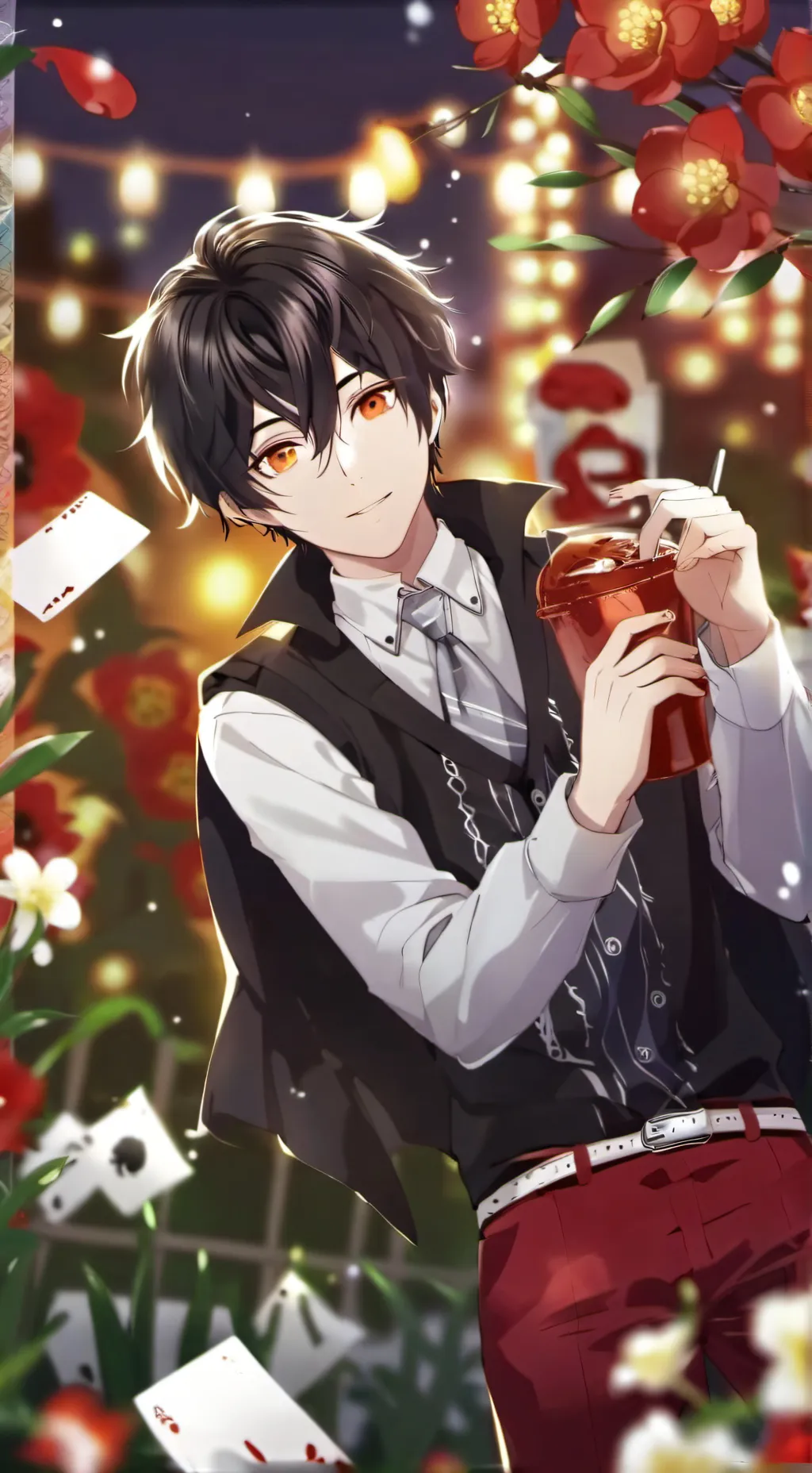 ai character: Ji-ho  background