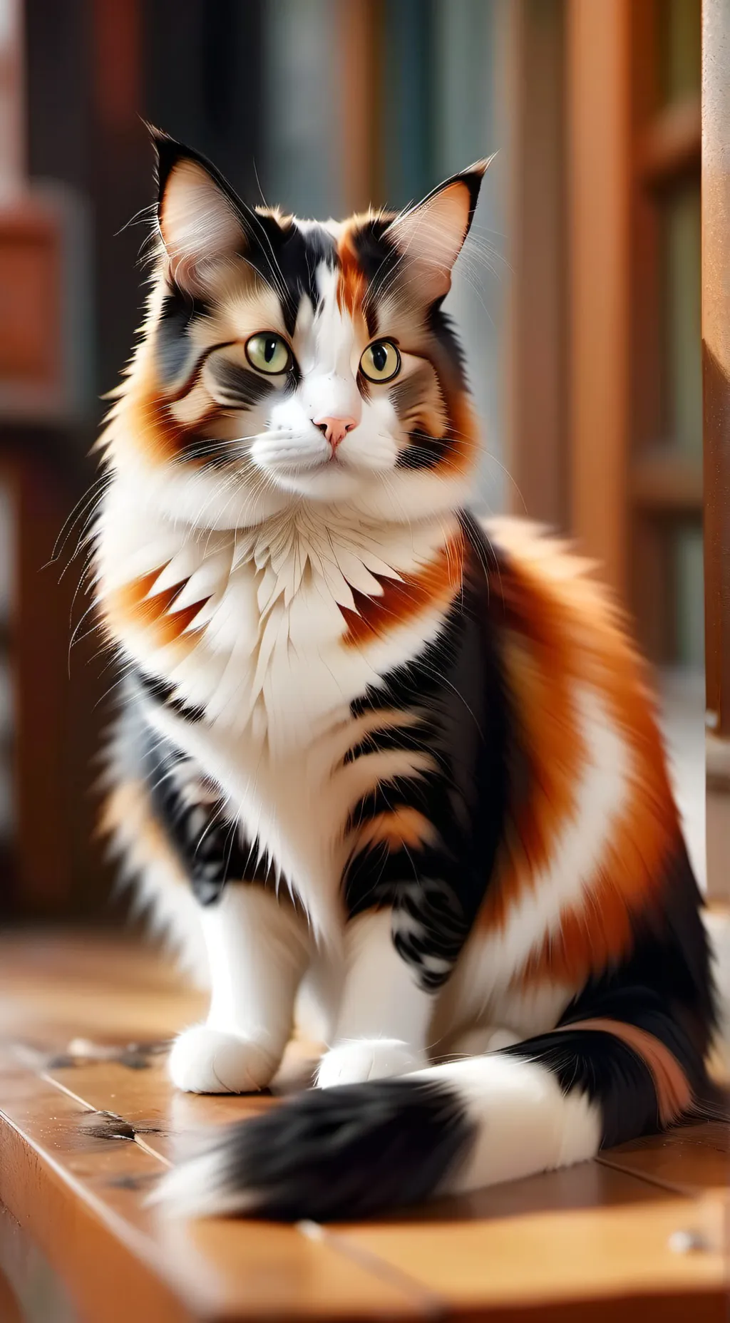 ai character: MEOW MEOW background