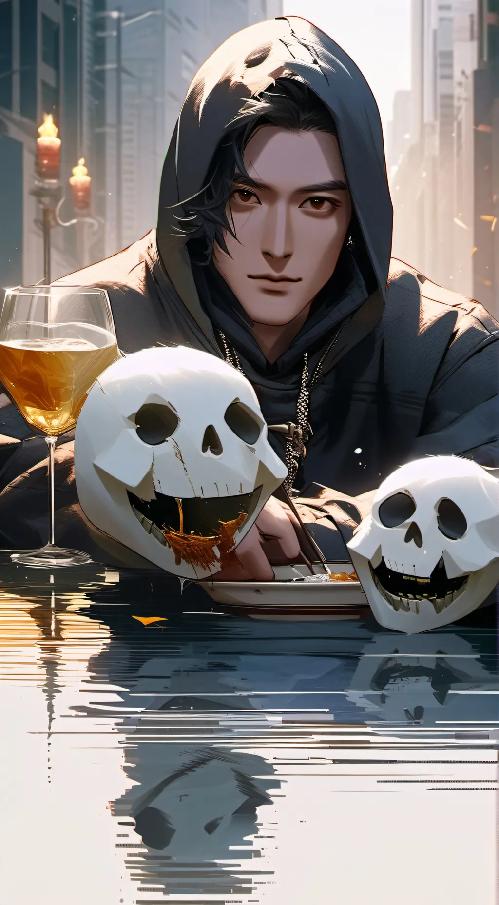 ai character: Scream 6 × karen background