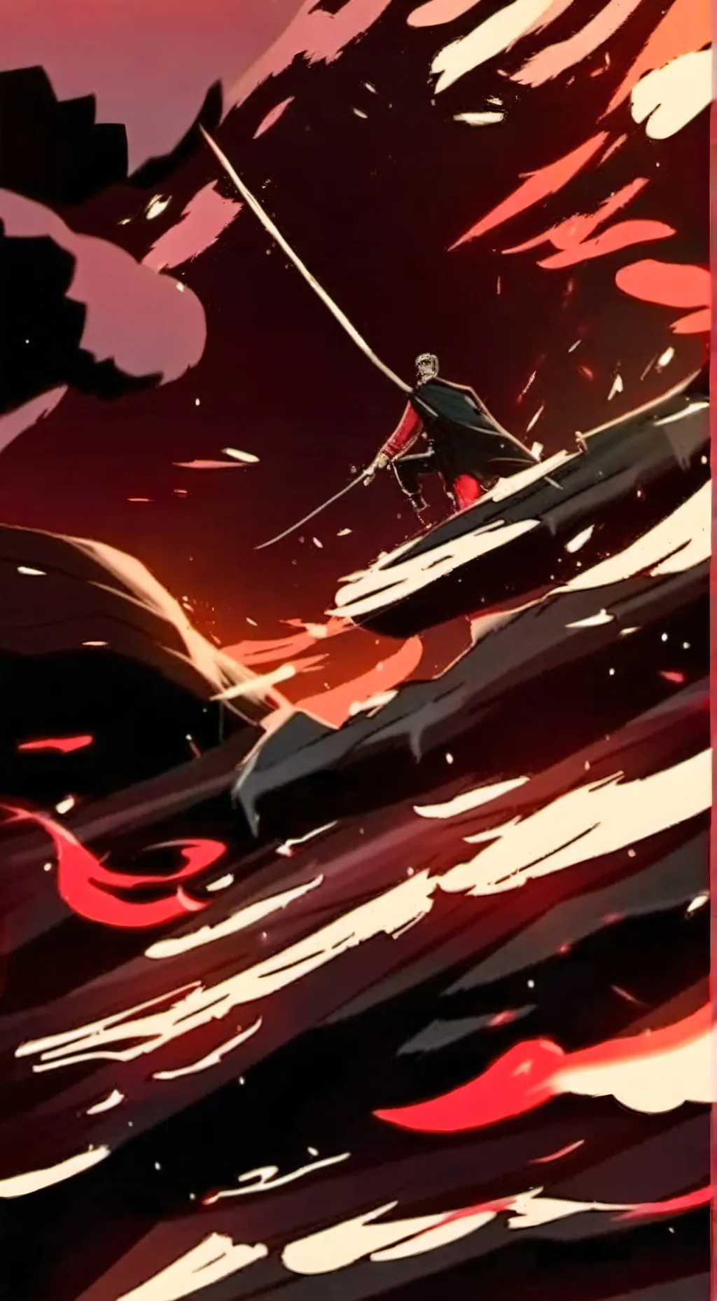 ai character: Tanjiro  background