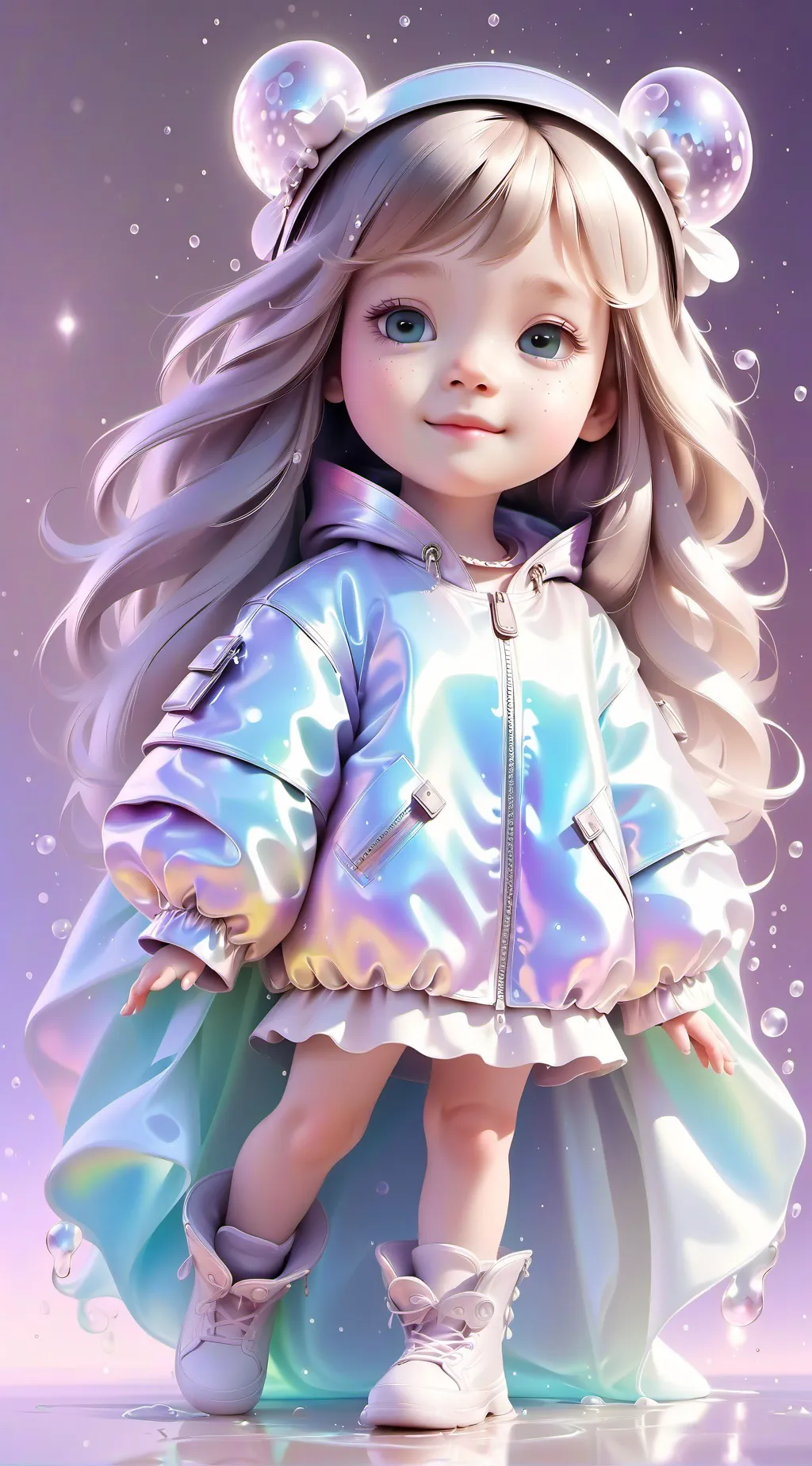 ai character: love background