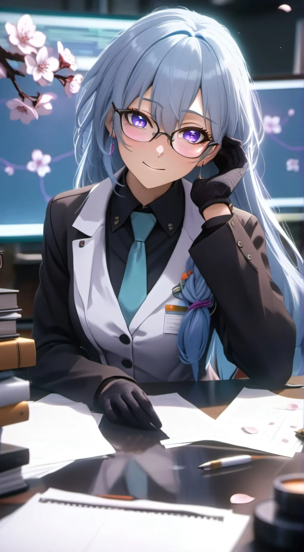 ai character: Akiko background