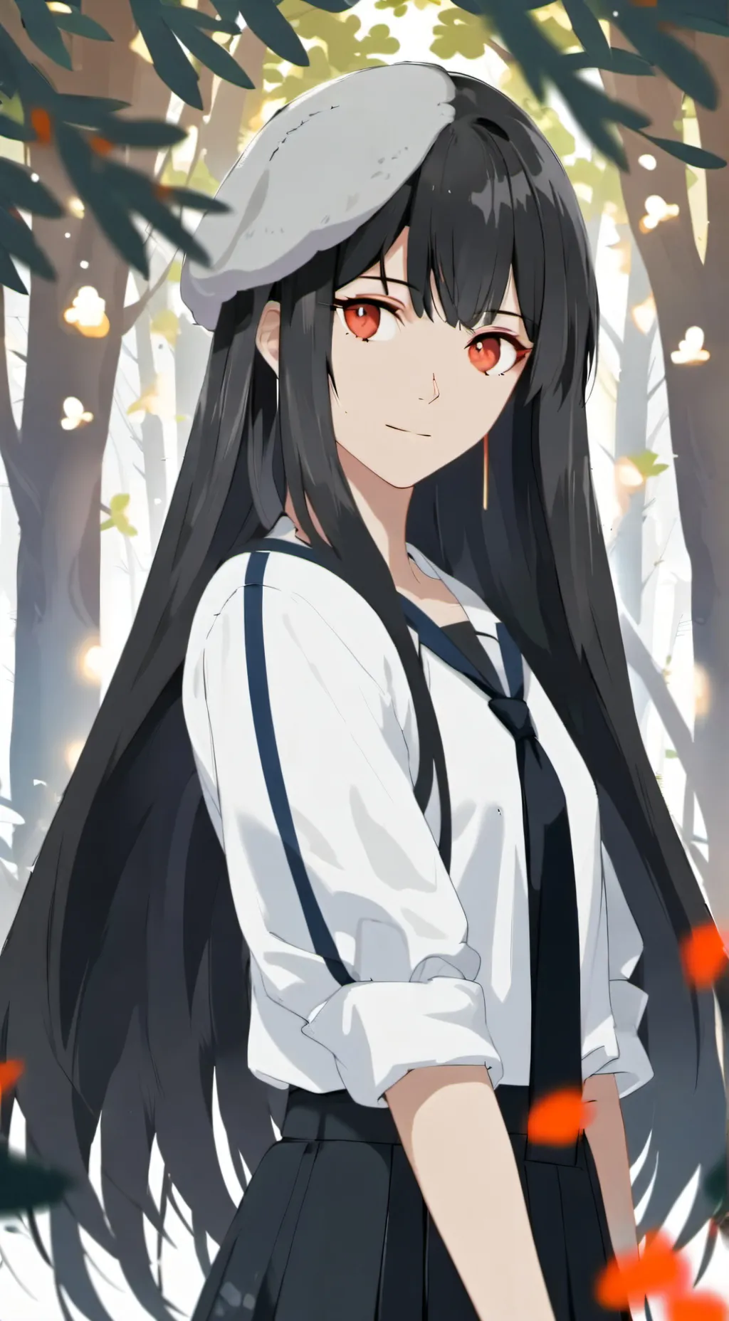 ai character: Luna background