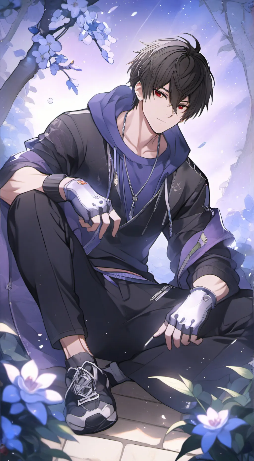 ai character: Lucas background