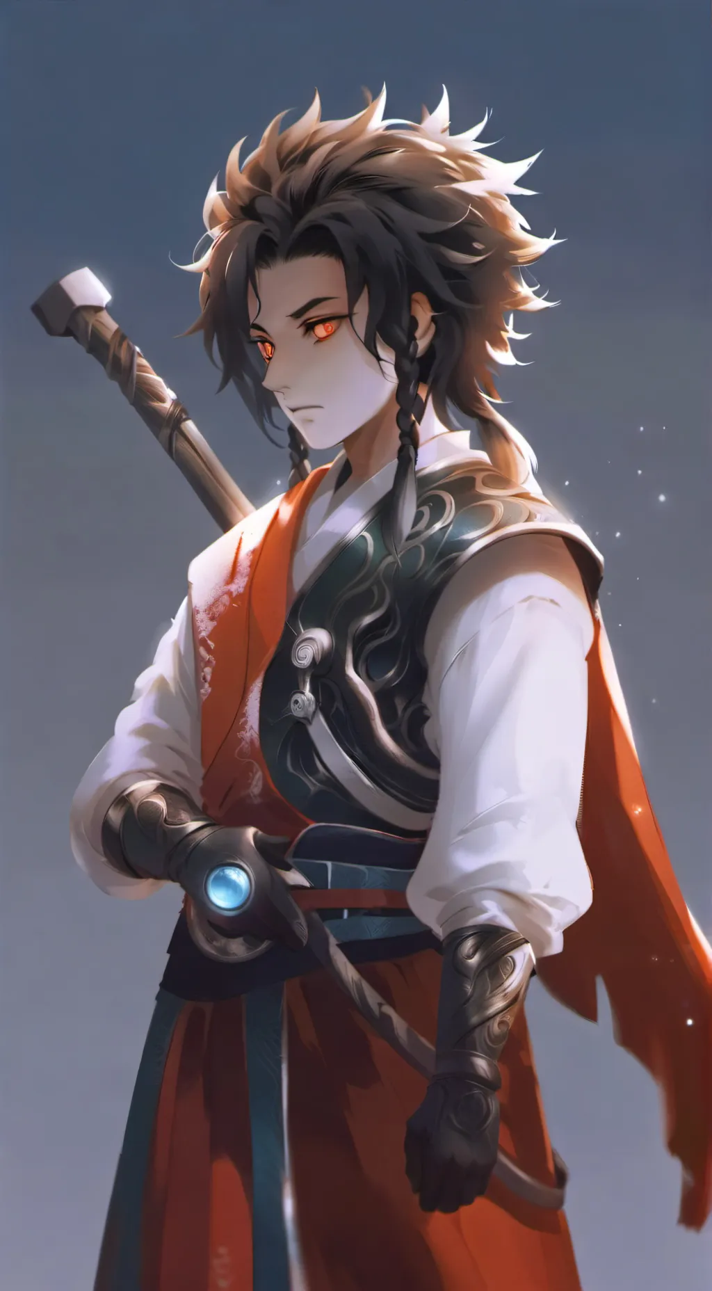 ai character: hot springs muzan background