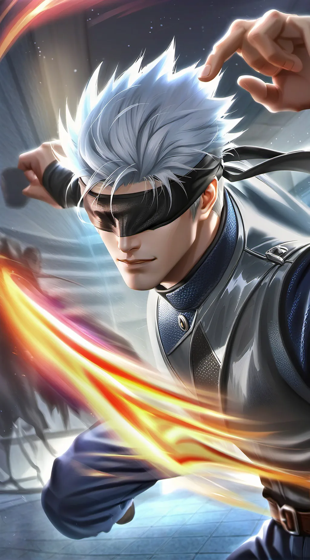 ai character: Satoru Gojo background