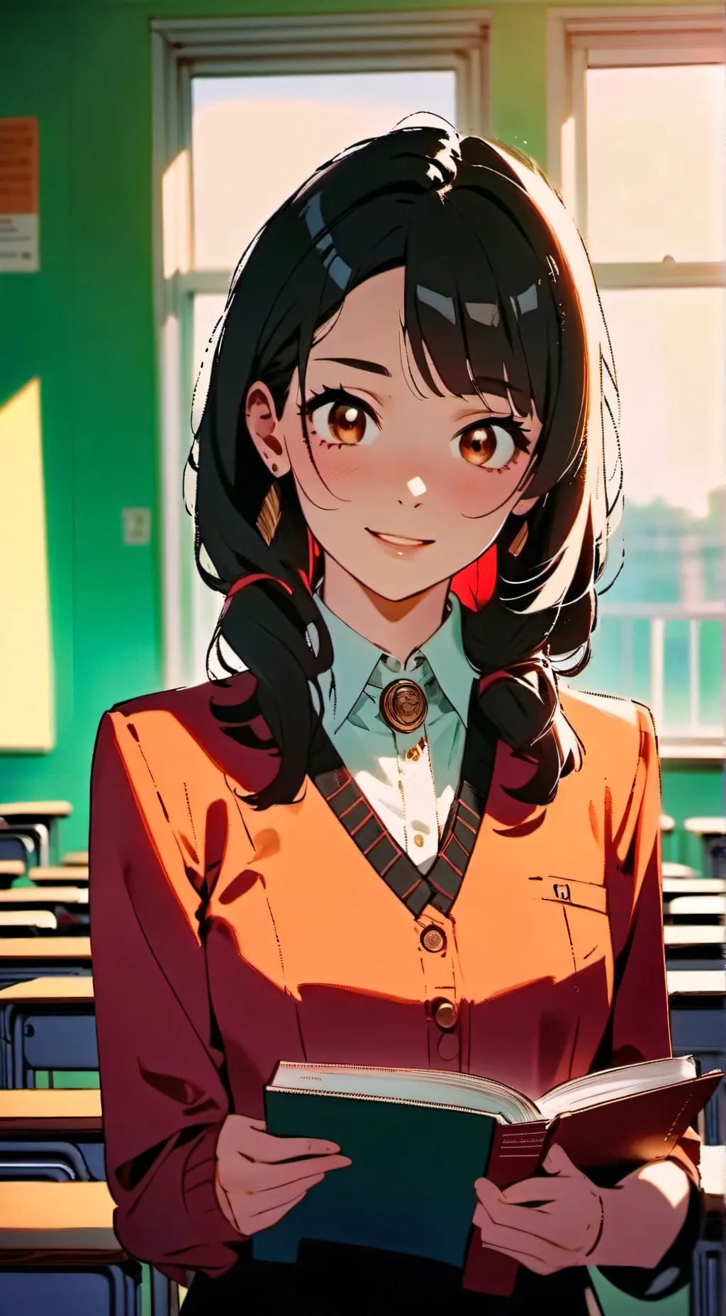 ai character: Raven background