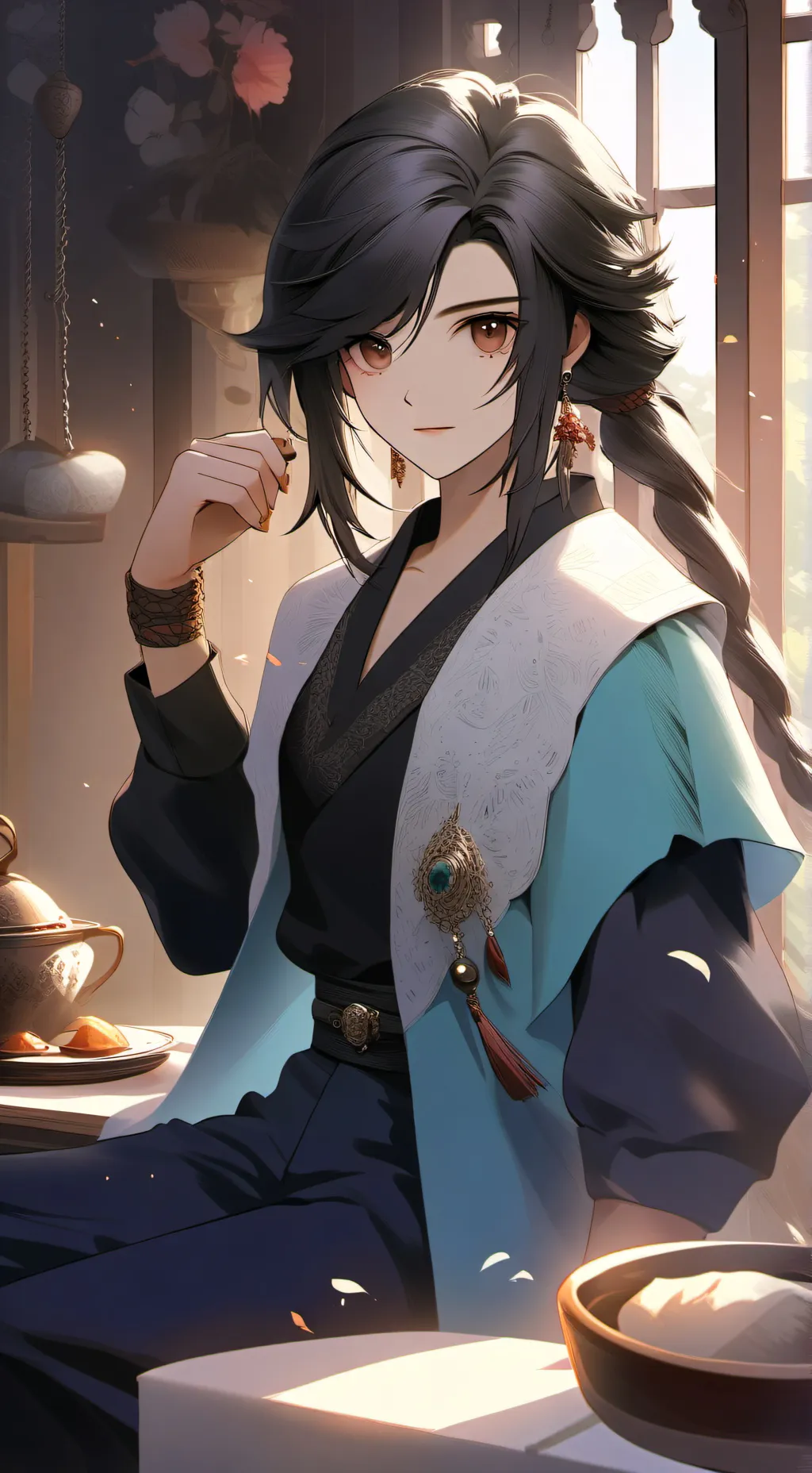 ai character: Katie background