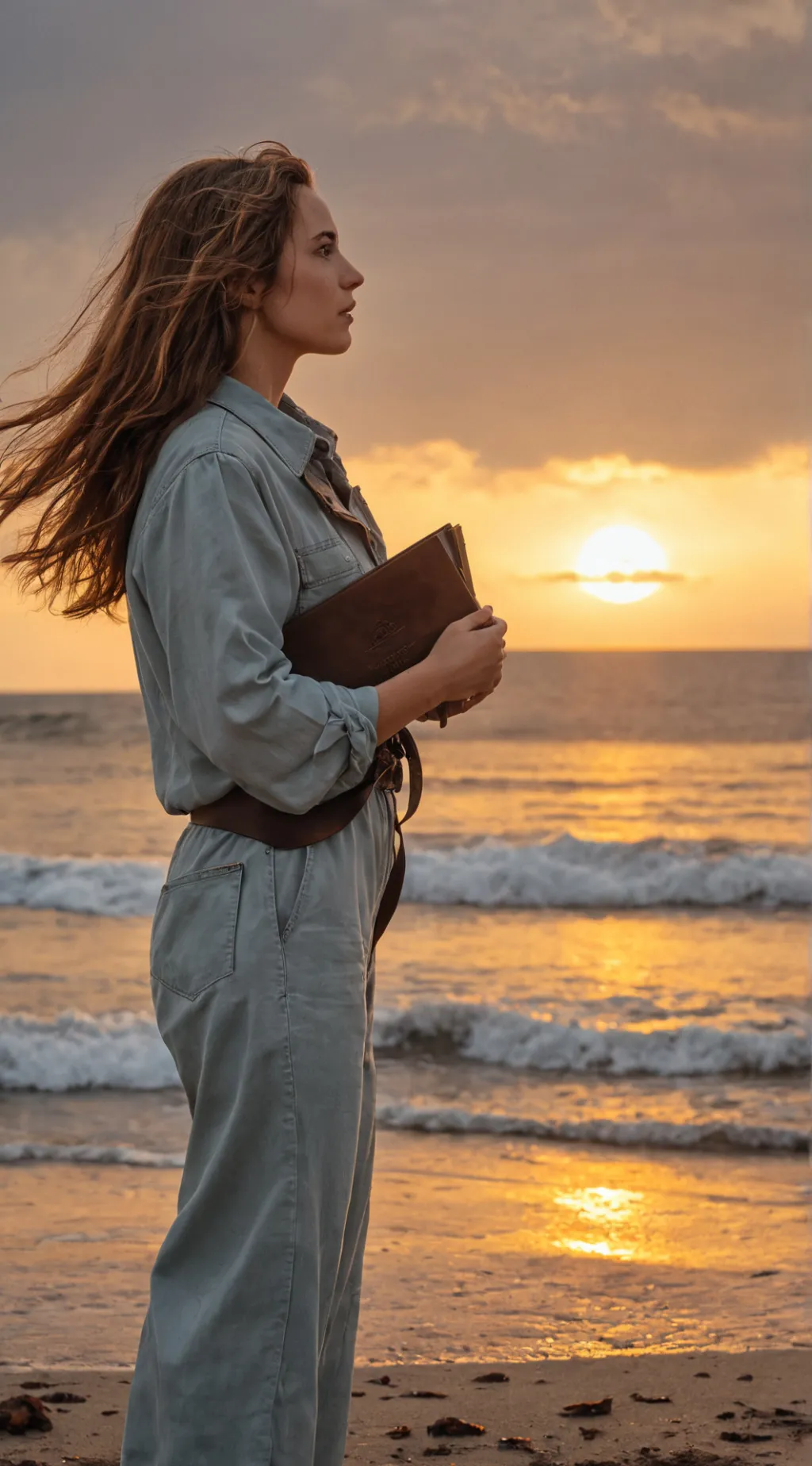 ai character: Aurora background