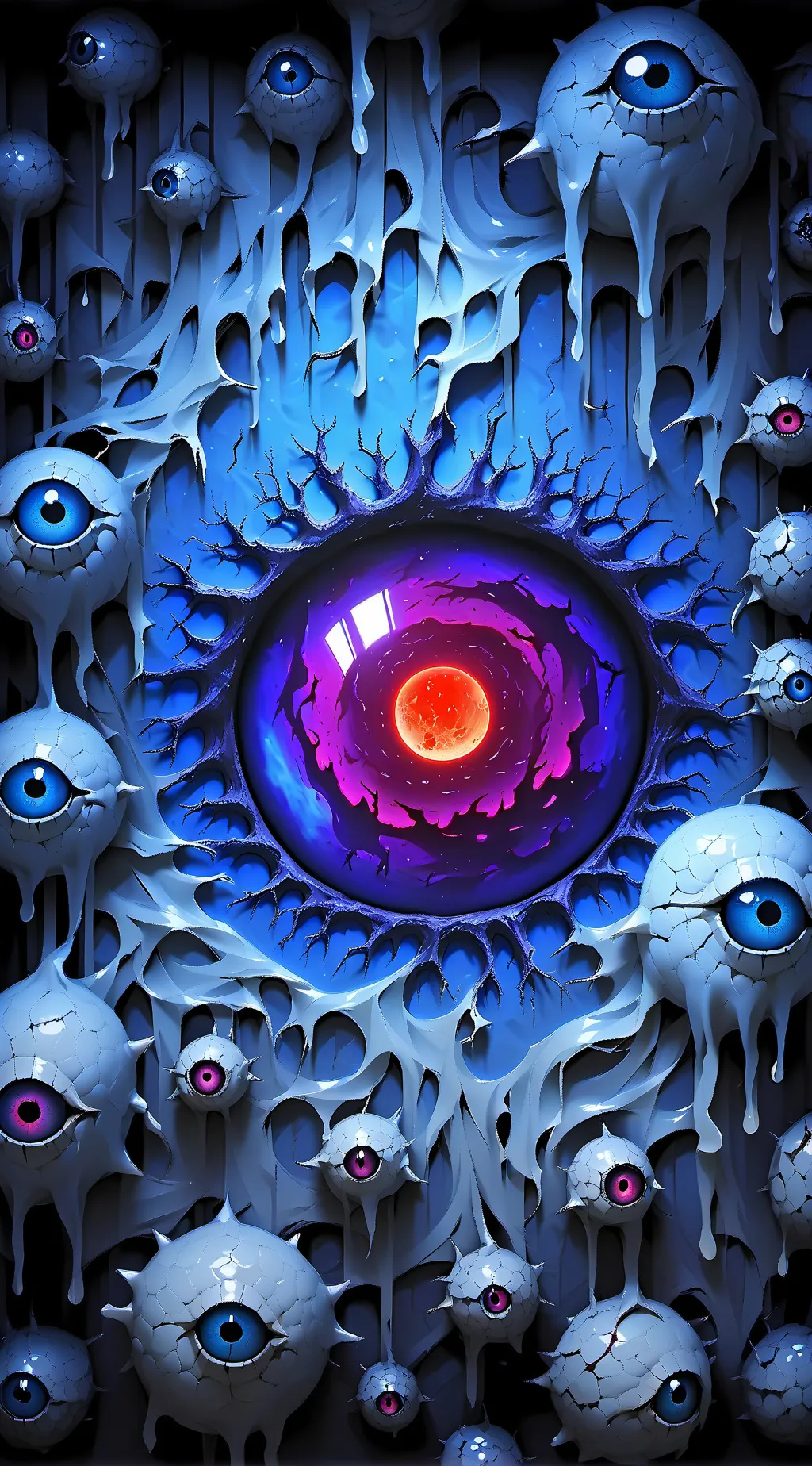 ai character: The abomination background