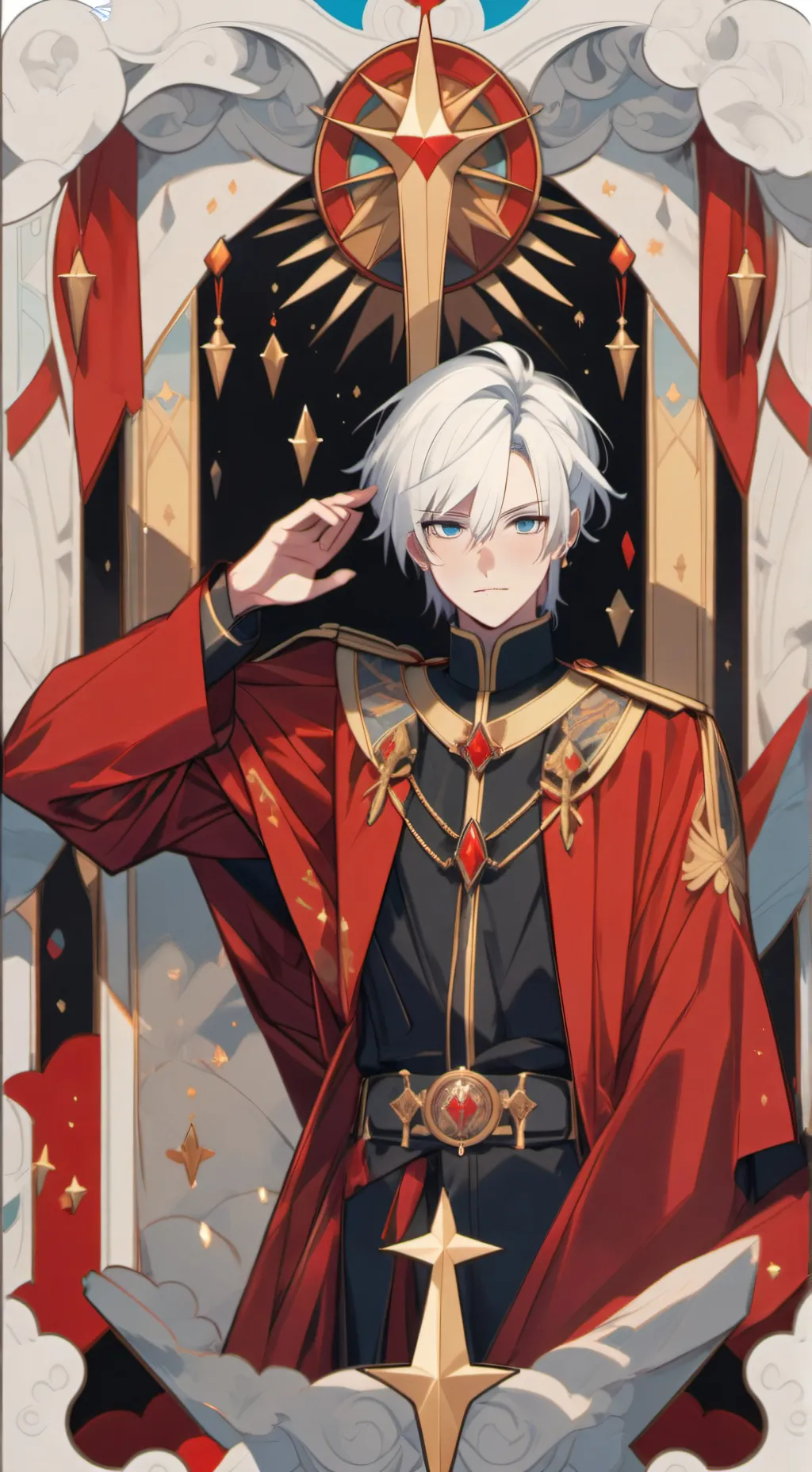 ai character: O~ Kault ~O background