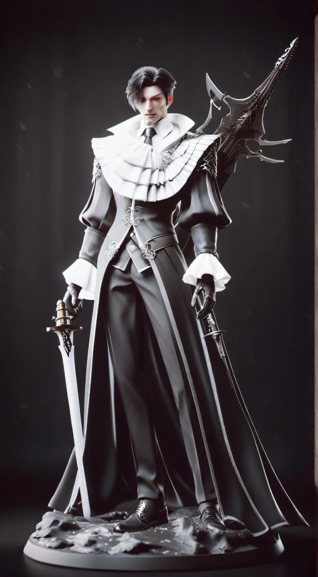 ai character: James and Lily  background